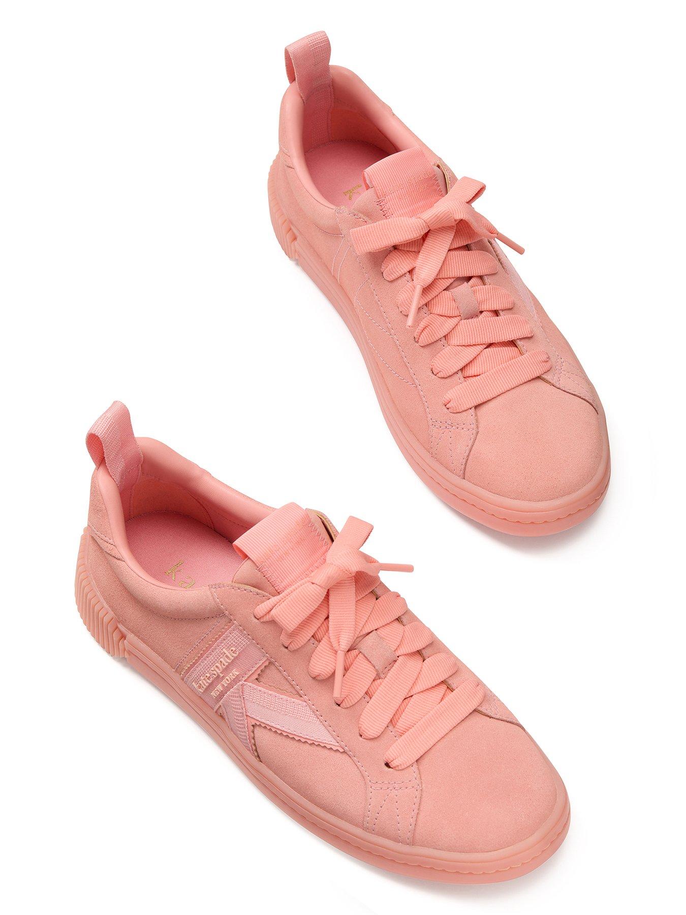 Image 3 of 3 of Kate Spade New York K As In Kate Suede Court Sneaker