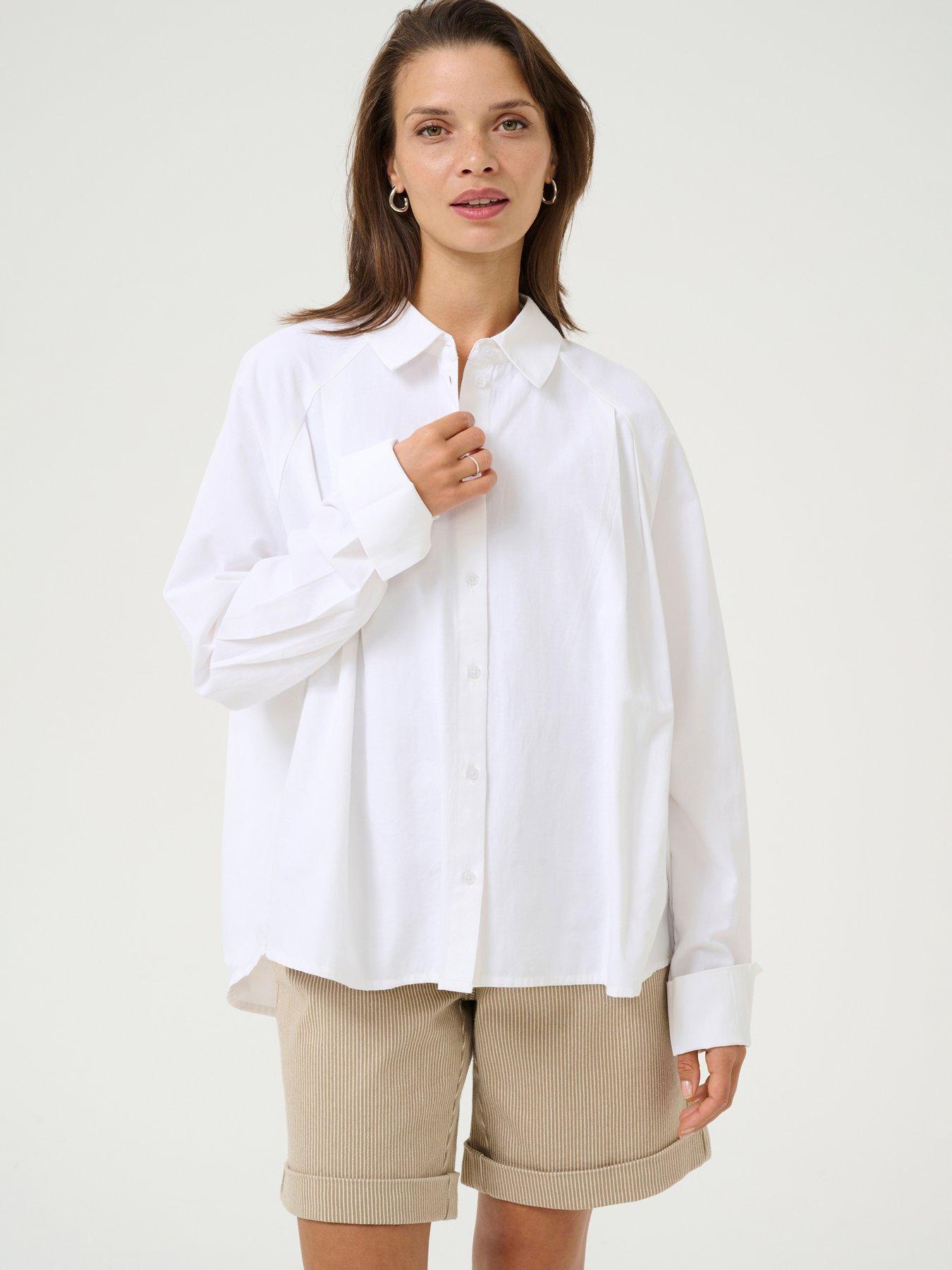 undefined Haily Shirt - White