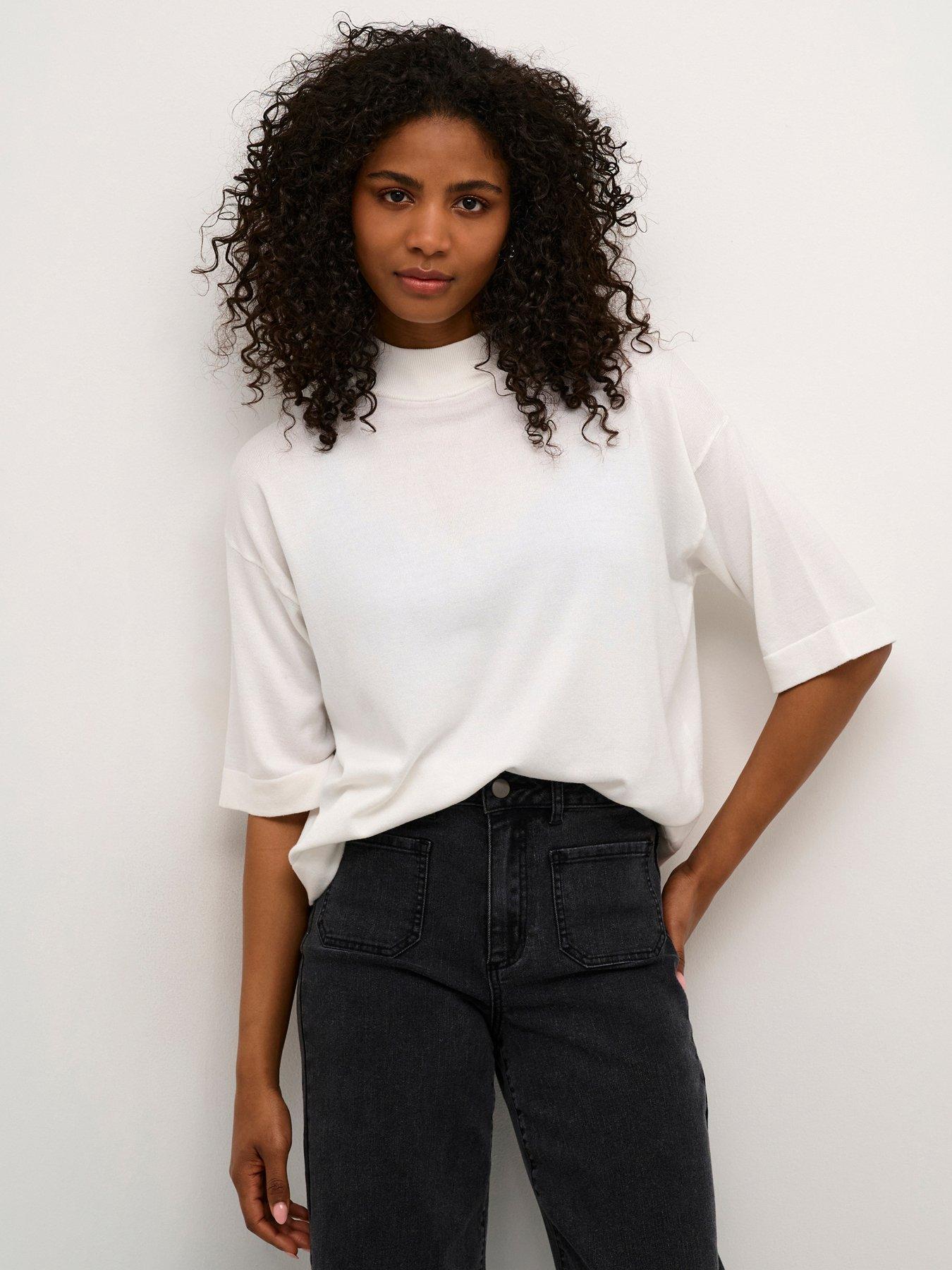 kaffe-lizza-turtleneck-white