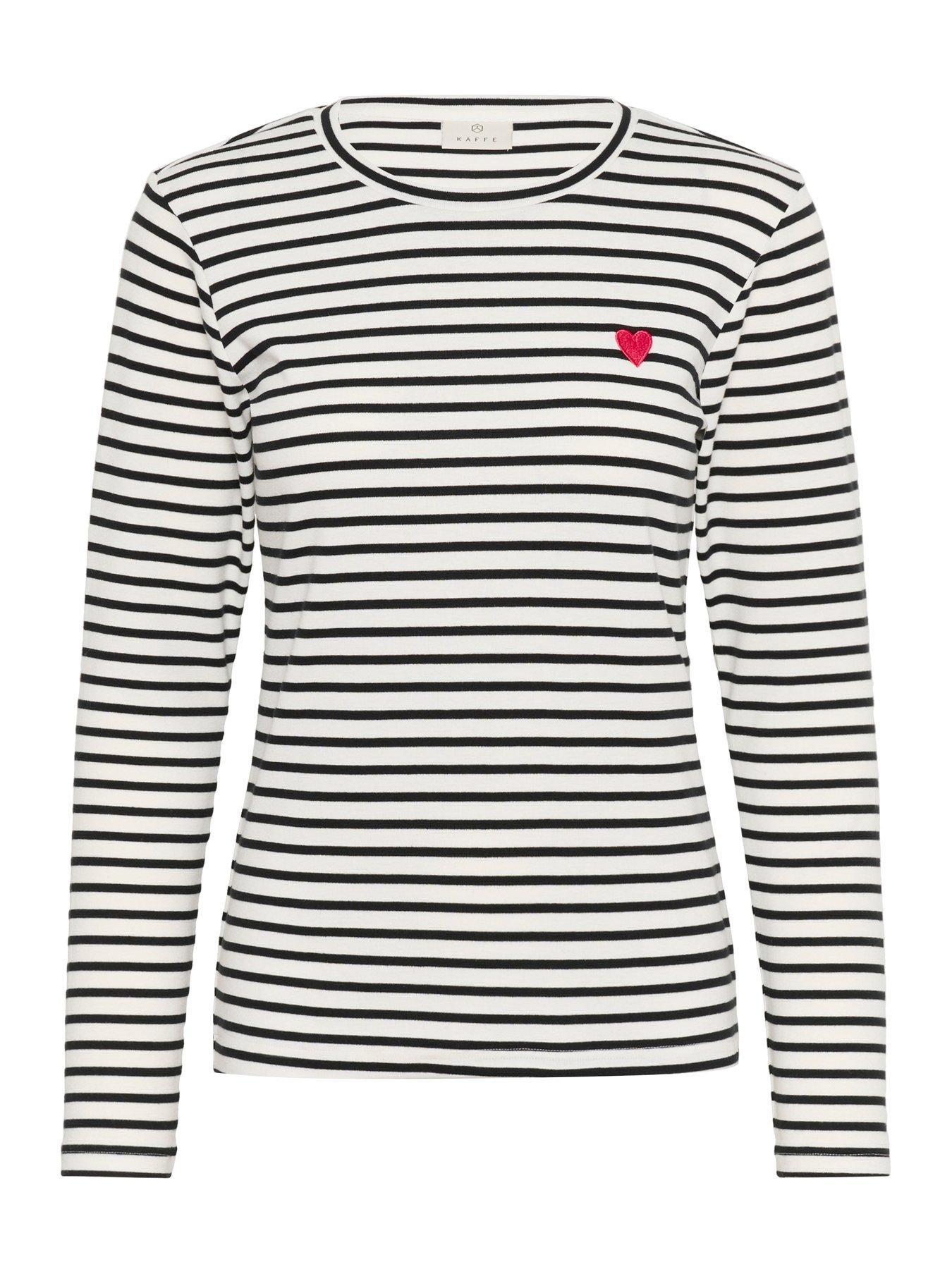 Image 4 of 5 of Kaffe Liddy T-Shirt - Black