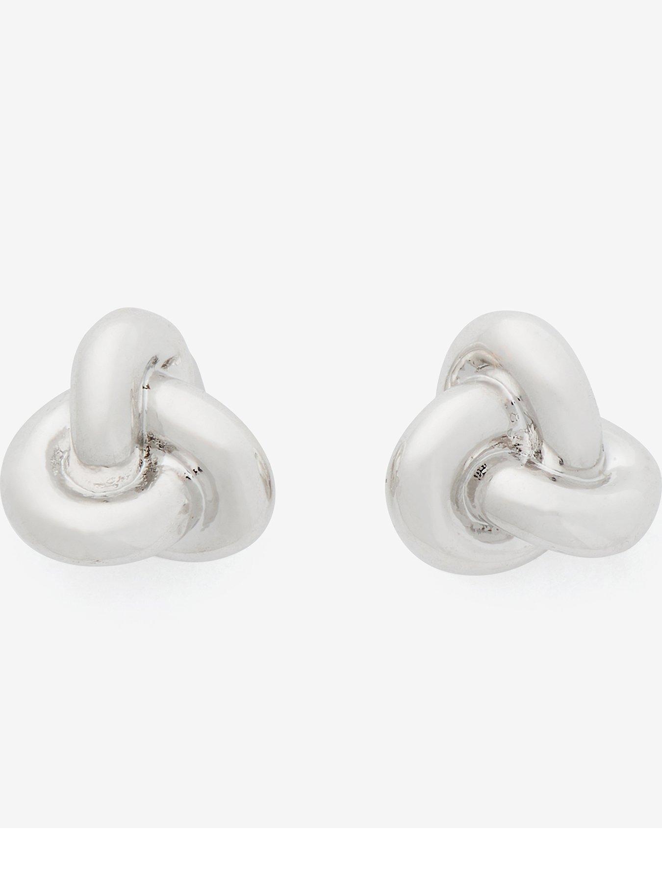 undefined Double Knot Studs