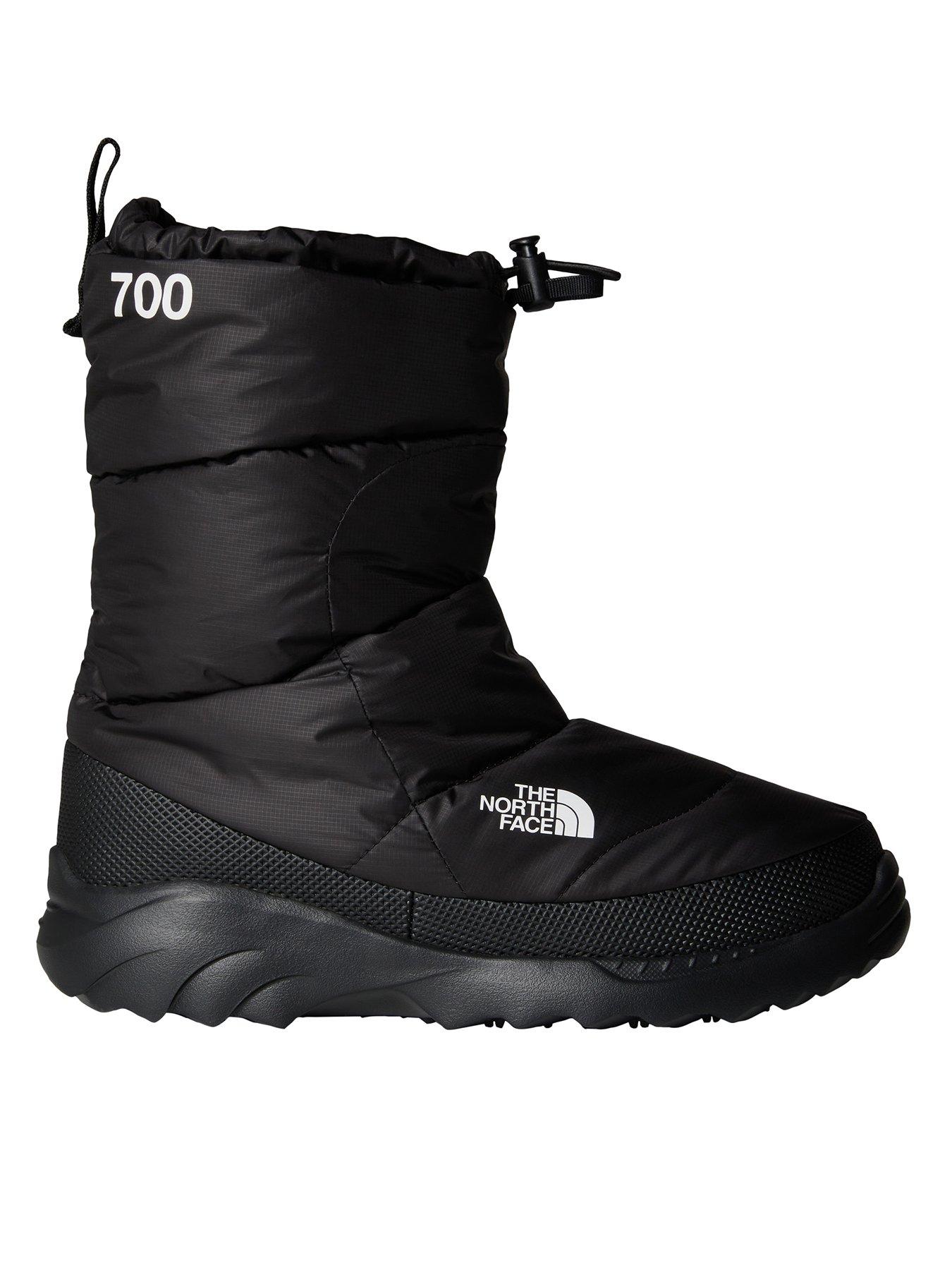 undefined Men's Nuptse Traction Booties - Black