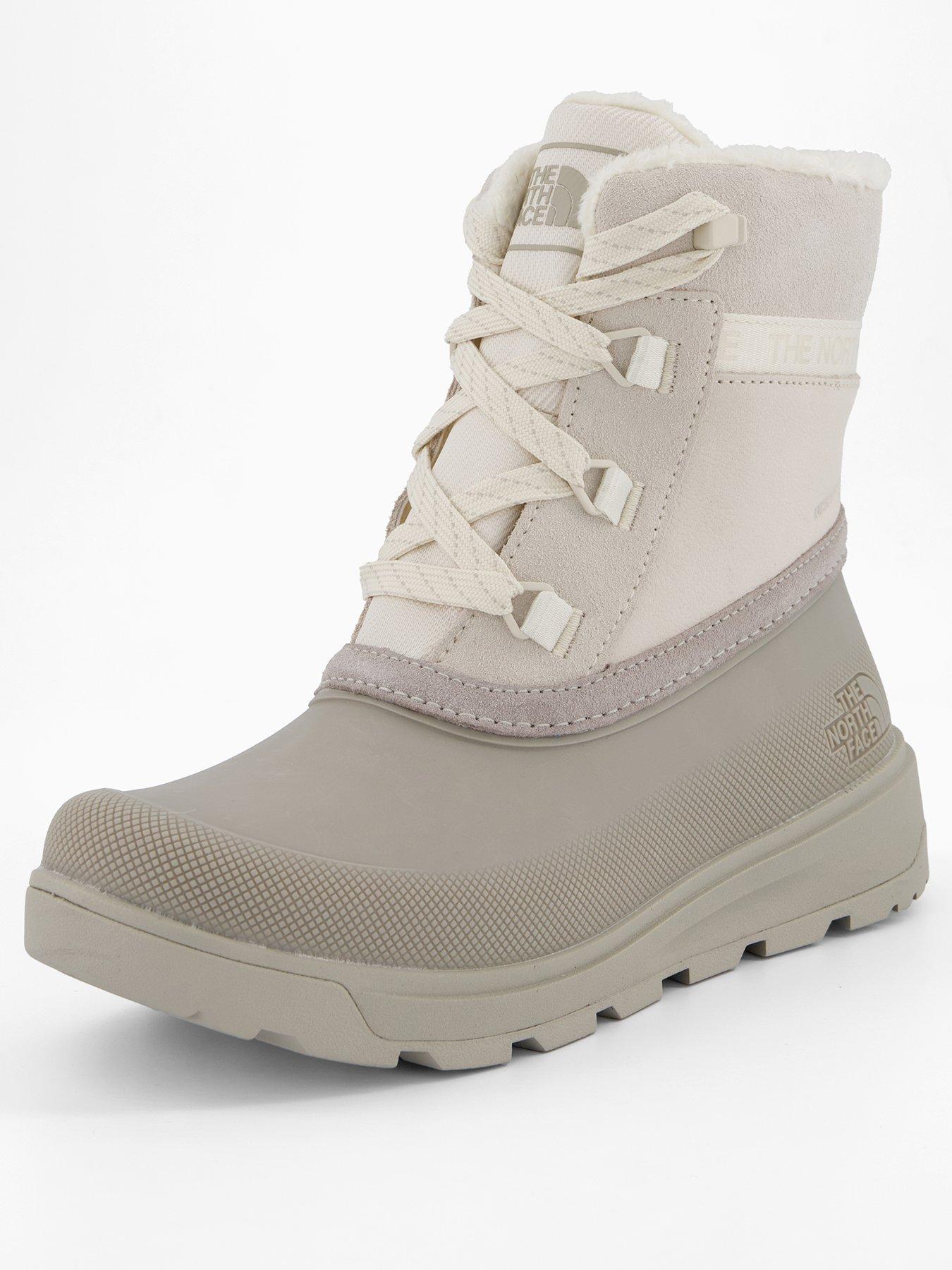 Image 2 of 7 of THE NORTH FACE Womens Shellista V Shorty Waterproof Boot- White