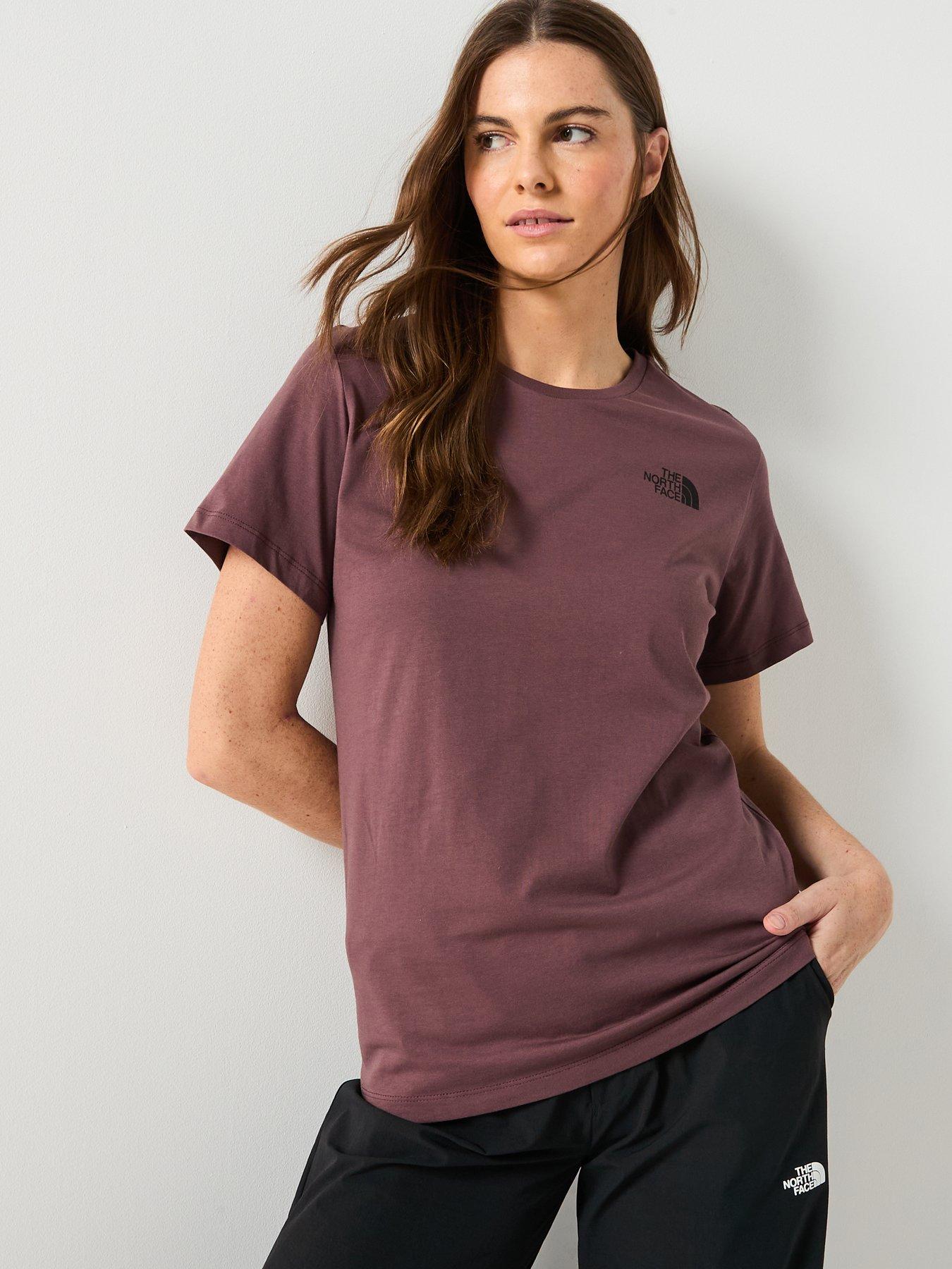  image of the-north-face-womens-edge-of-light-infill-relaxed-t-shirt-green