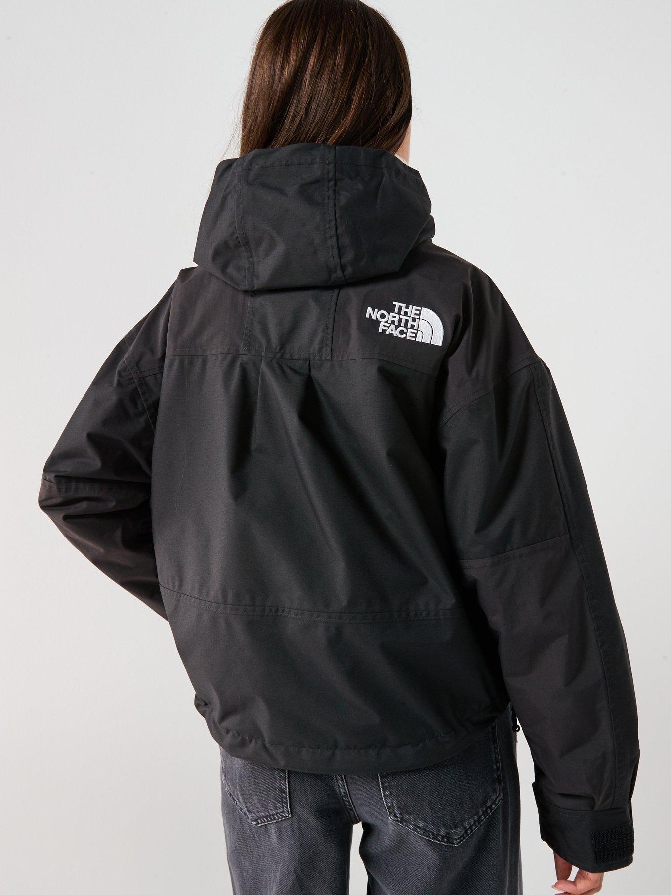 stillFront image of the-north-face-womens-reign-on-waterproof-jacket-black