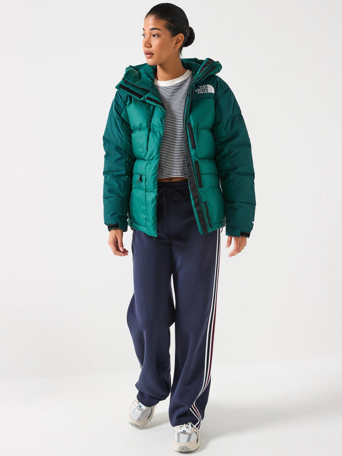 Image 3 of 6 of The North Face Womens Himalayan Down Parka Jacket- Green