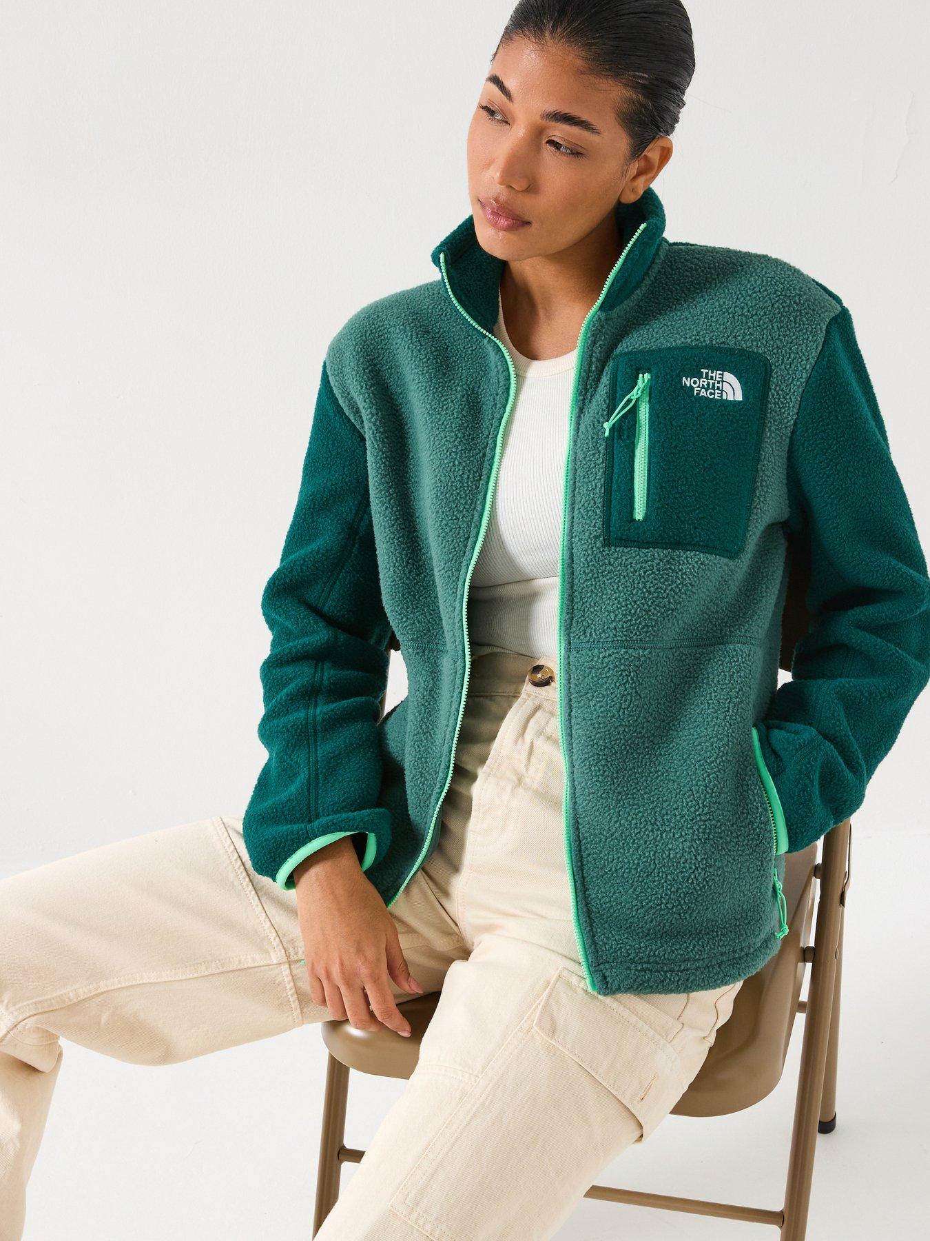 Image 1 of 6 of The North Face Womens Yumiori Full Zip - Green