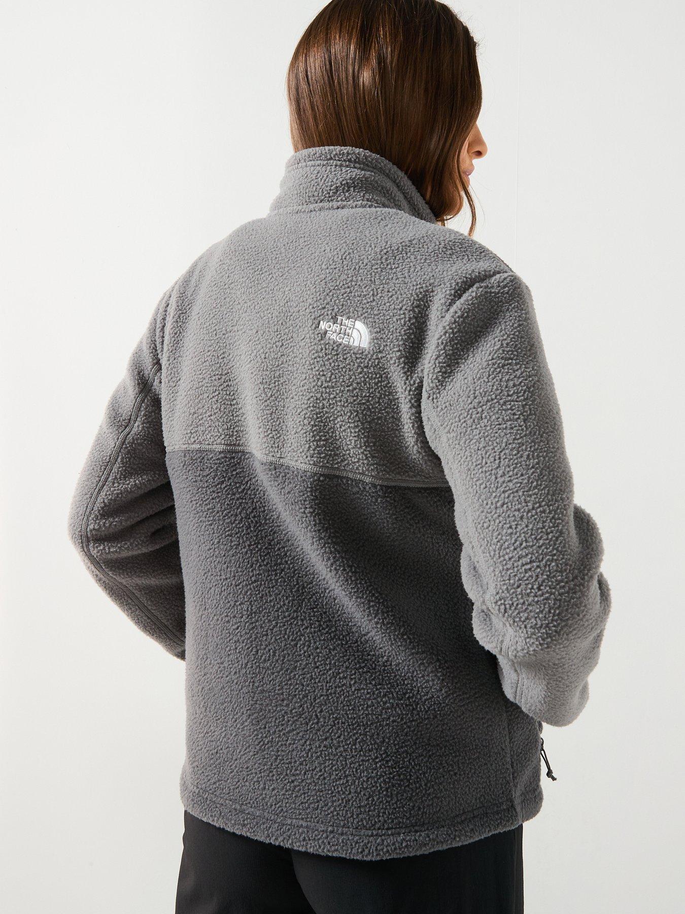  image of the-north-face-womens-yumiori-full-zip-grey