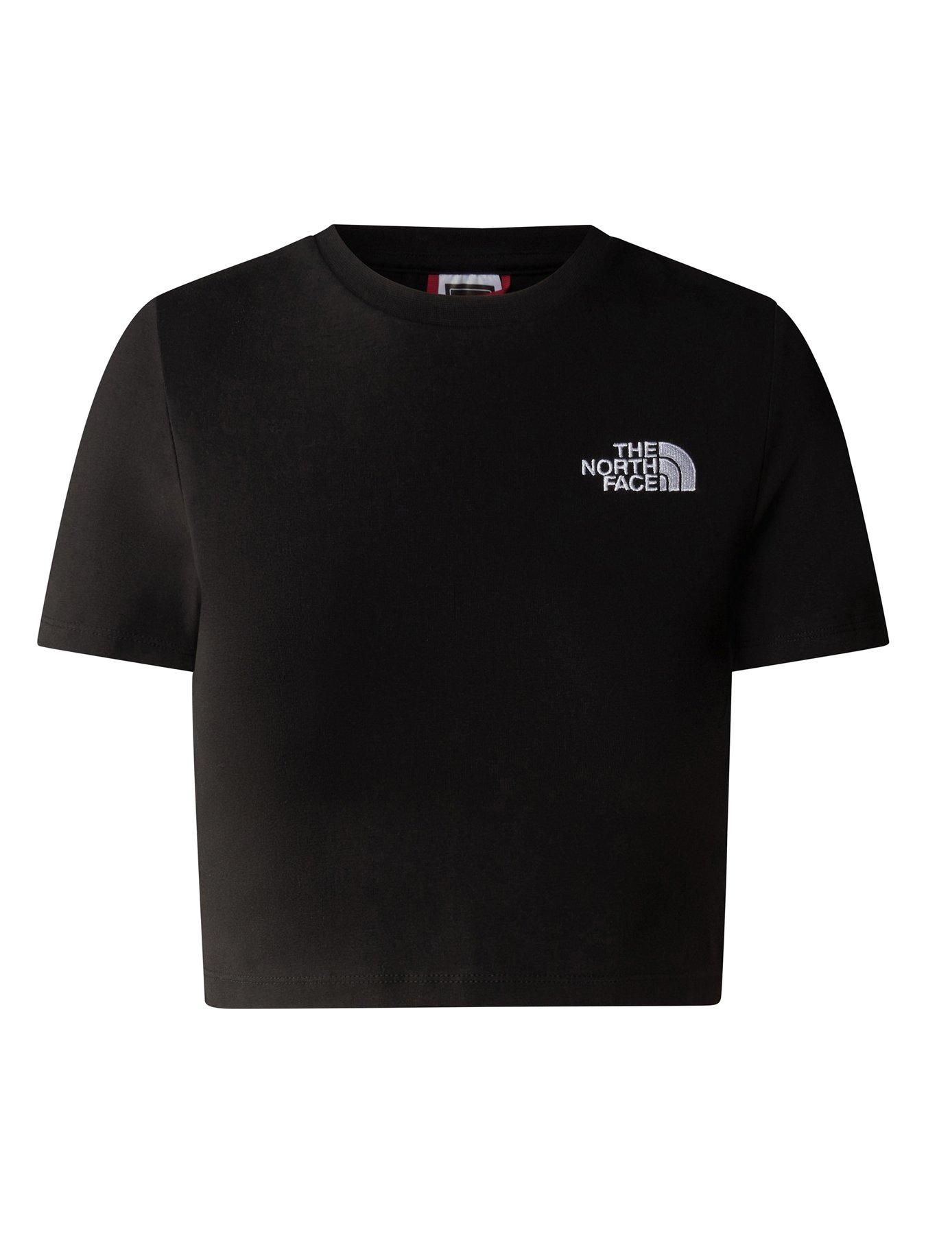 undefined Womens Essential Cropped Slim T-shirt - Black