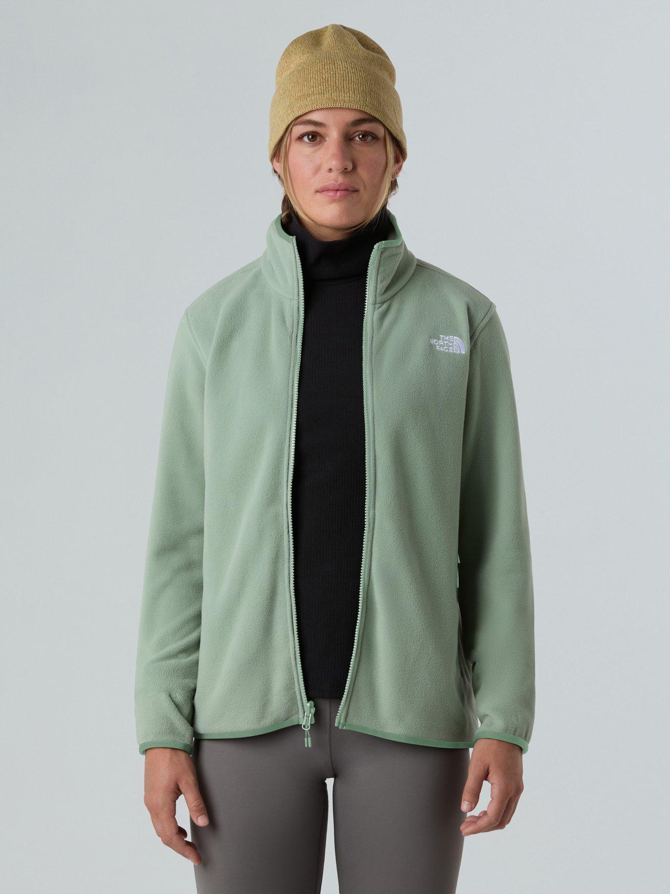  image of the-north-face-womens-glacier-fleece-jacket-green