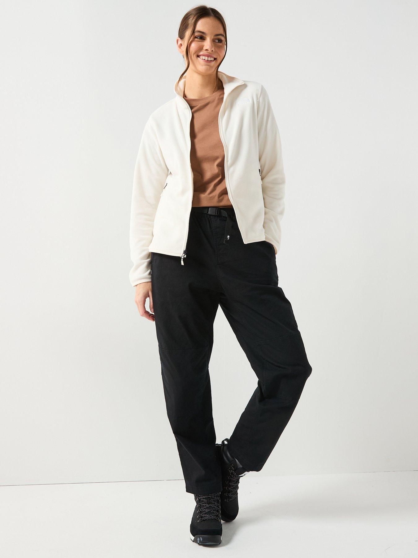 Image 3 of 6 of The North Face Women's Glacier Fleece Jacket - White