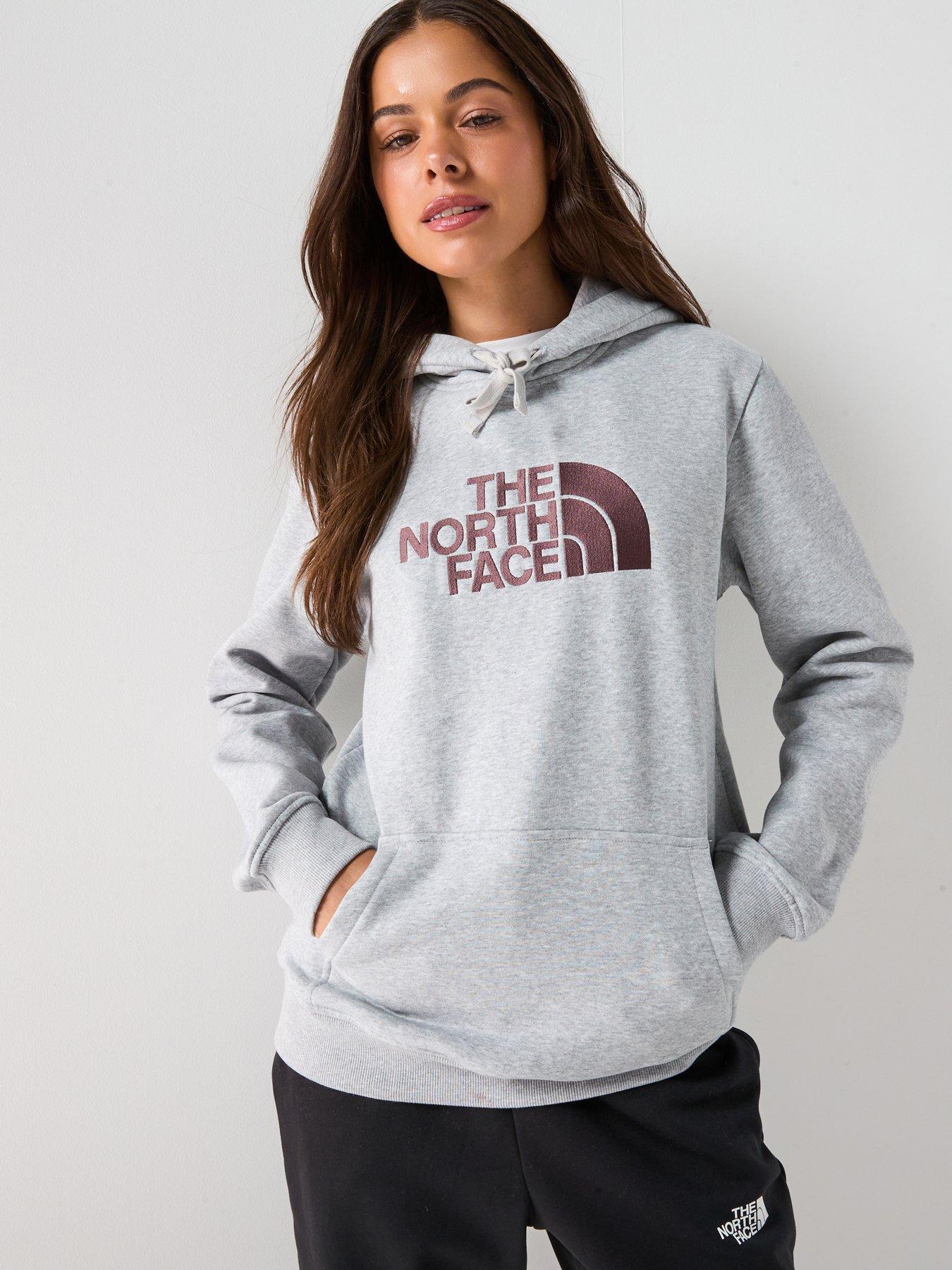 Image 1 of 5 of The North Face Women's Drew Peak Pullover Hoodie - Grey
