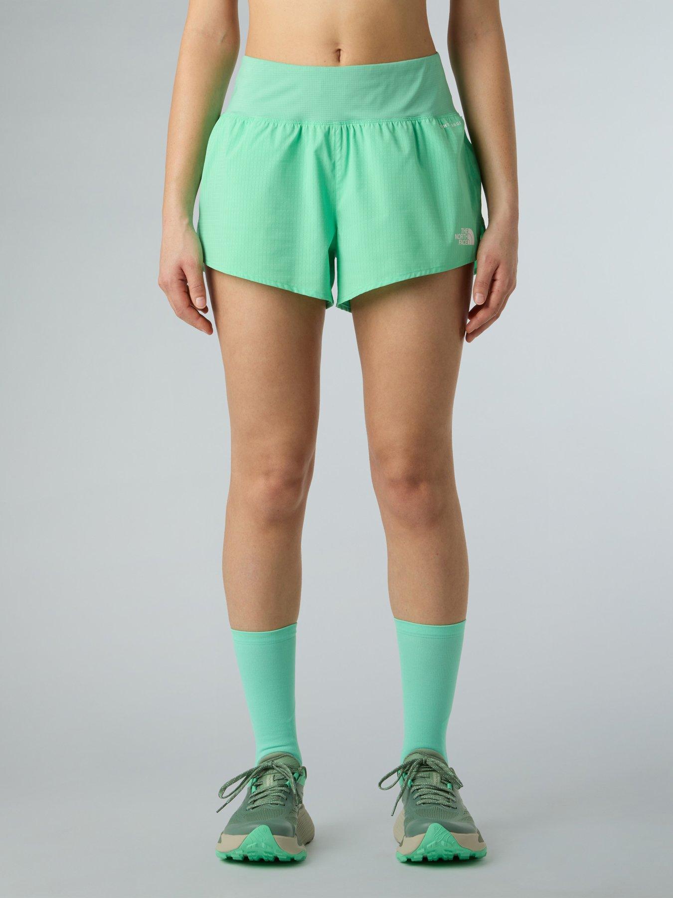 the-north-face-womens-sunriser-shorts-3-inch-green