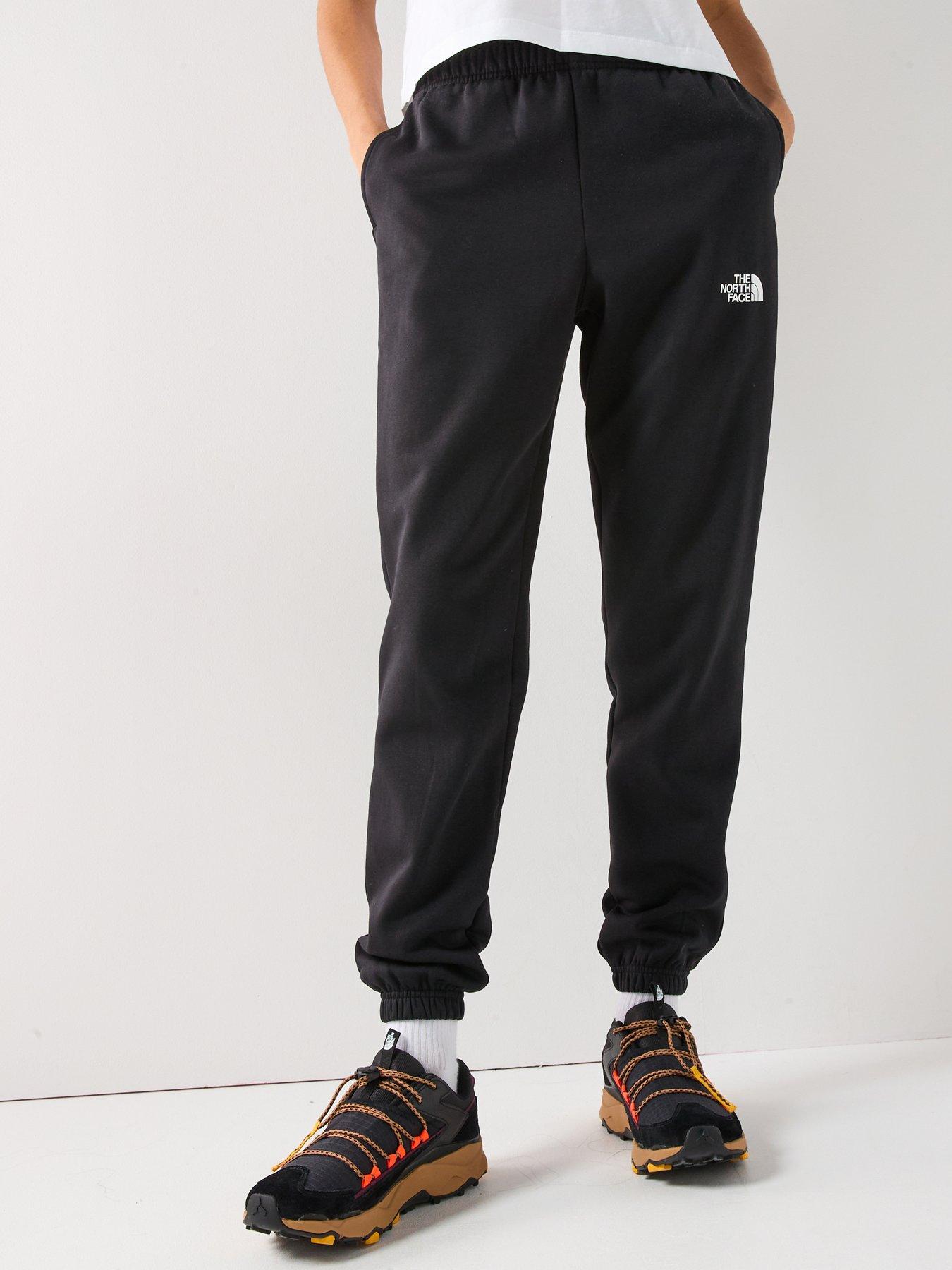 undefined Women's Simple Dome Regular Tapered Jogger - Black