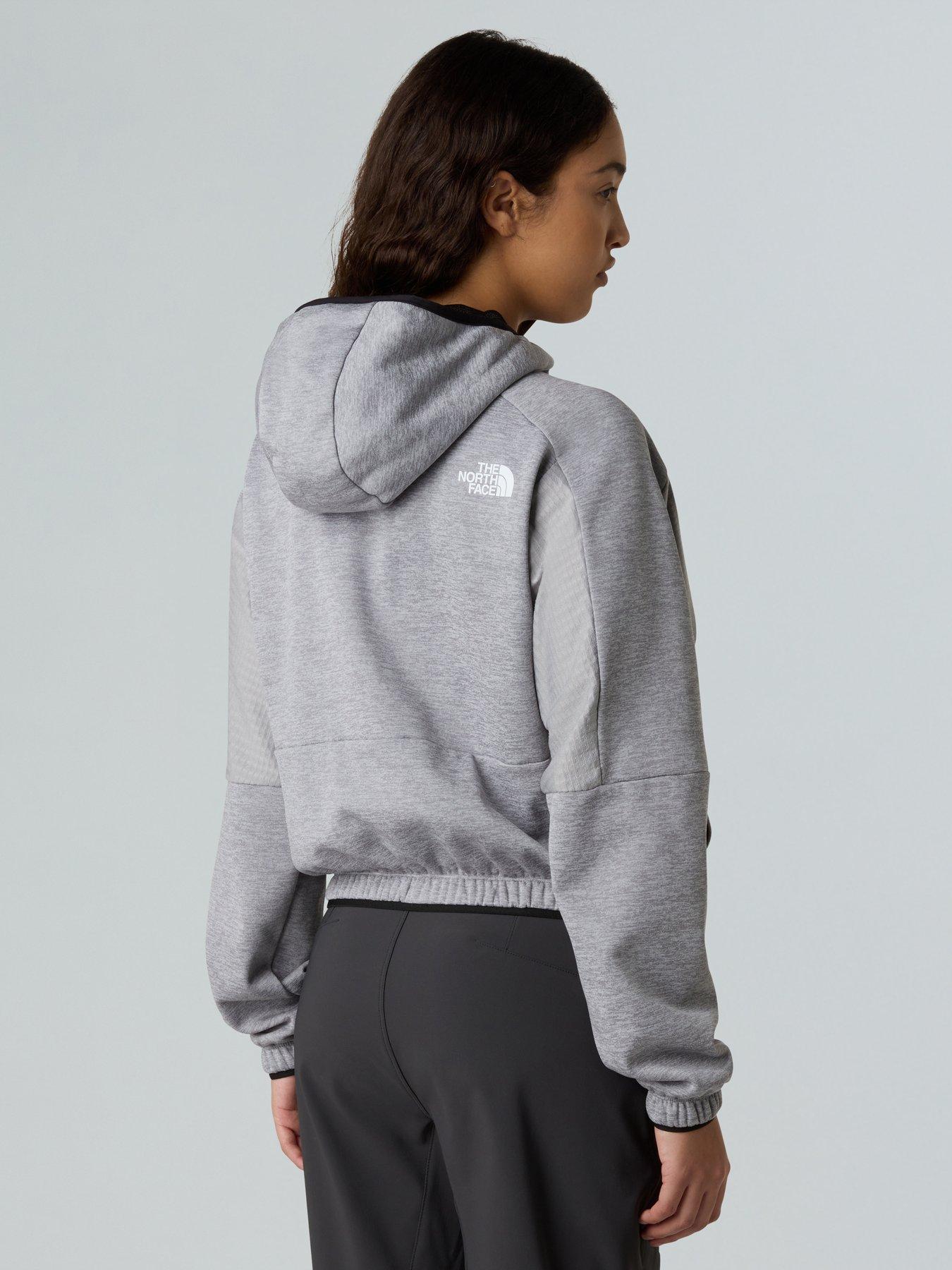 Image 2 of 6 of The North Face Women's Mountain Athletics Full Zip Fleece - Grey