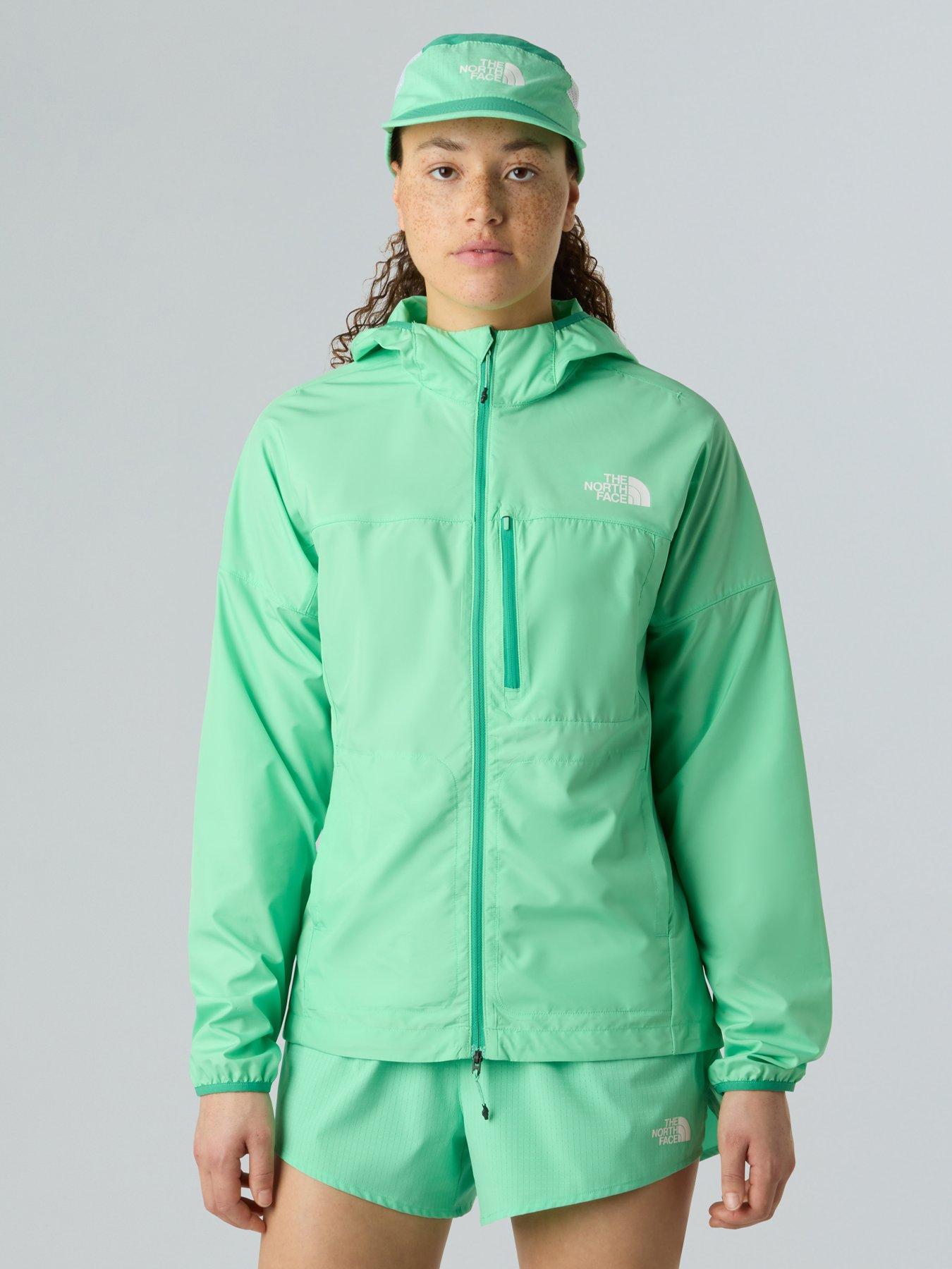 undefined Women's Higher Run Wind Jacket Refit - Lime