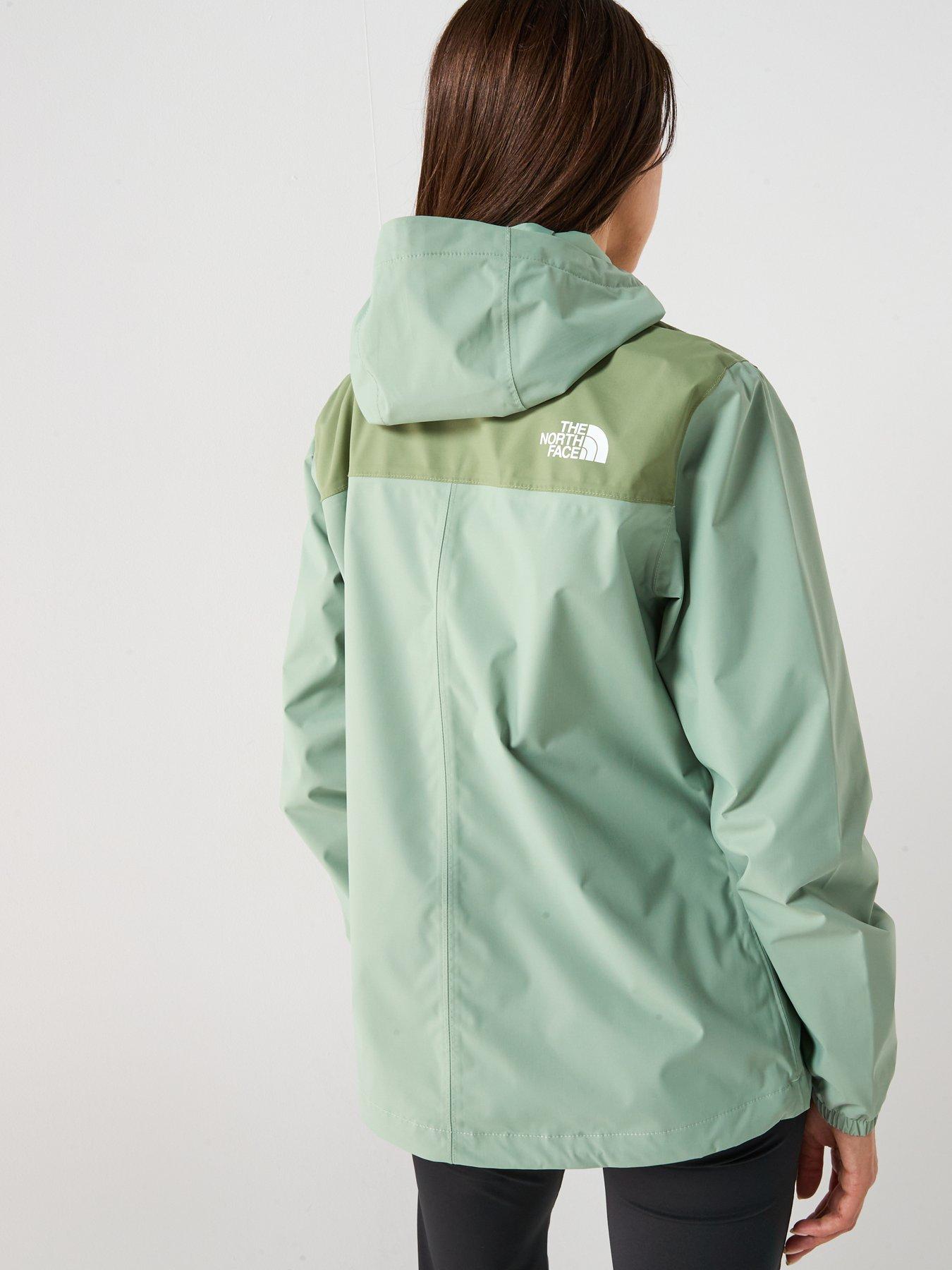 Image 2 of 6 of The North Face Women's Antora Rain Jacket - Green