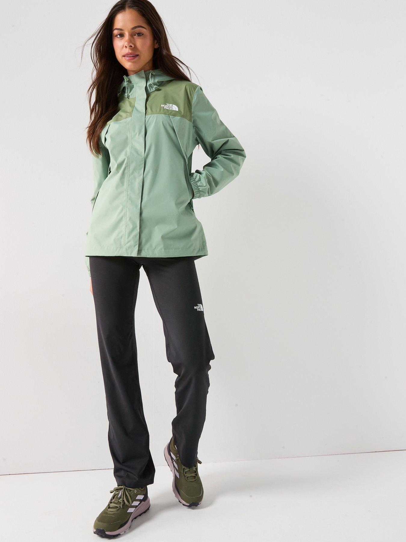  image of the-north-face-womens-antora-rain-jacket-green