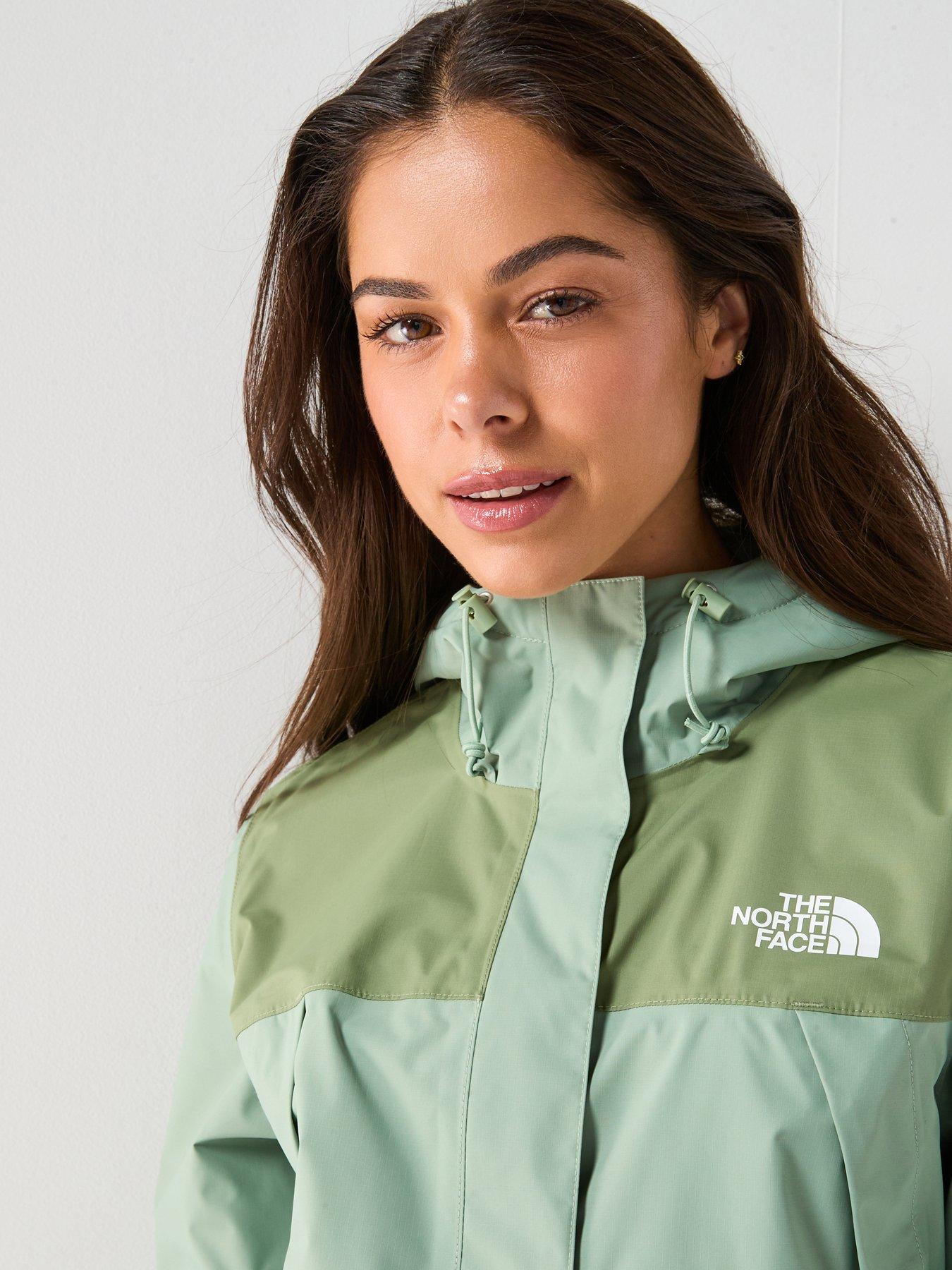  image of the-north-face-womens-antora-rain-jacket-green