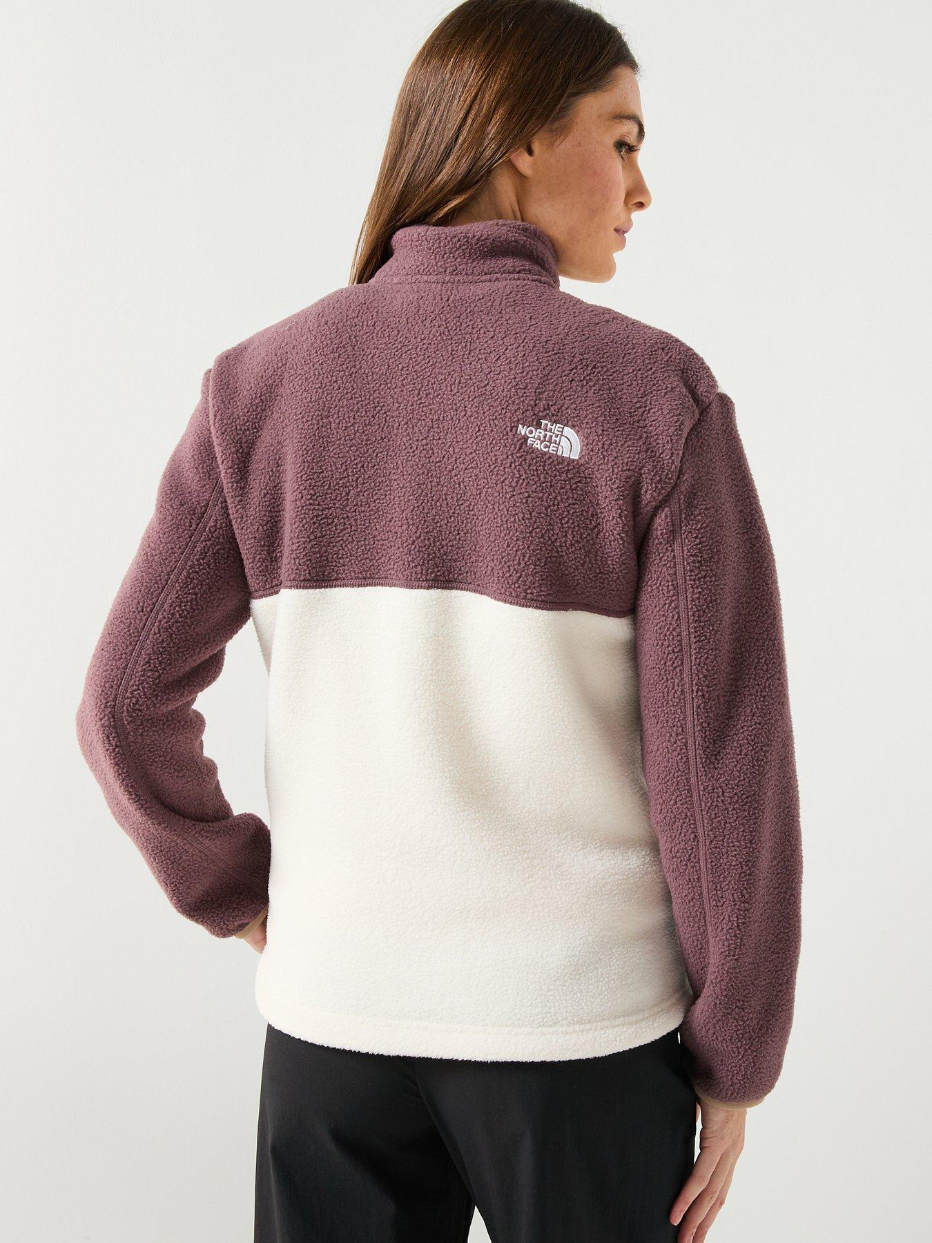 Image 2 of 6 of The North Face Women's Yumiori Full Zip Jacket - White/Purple
