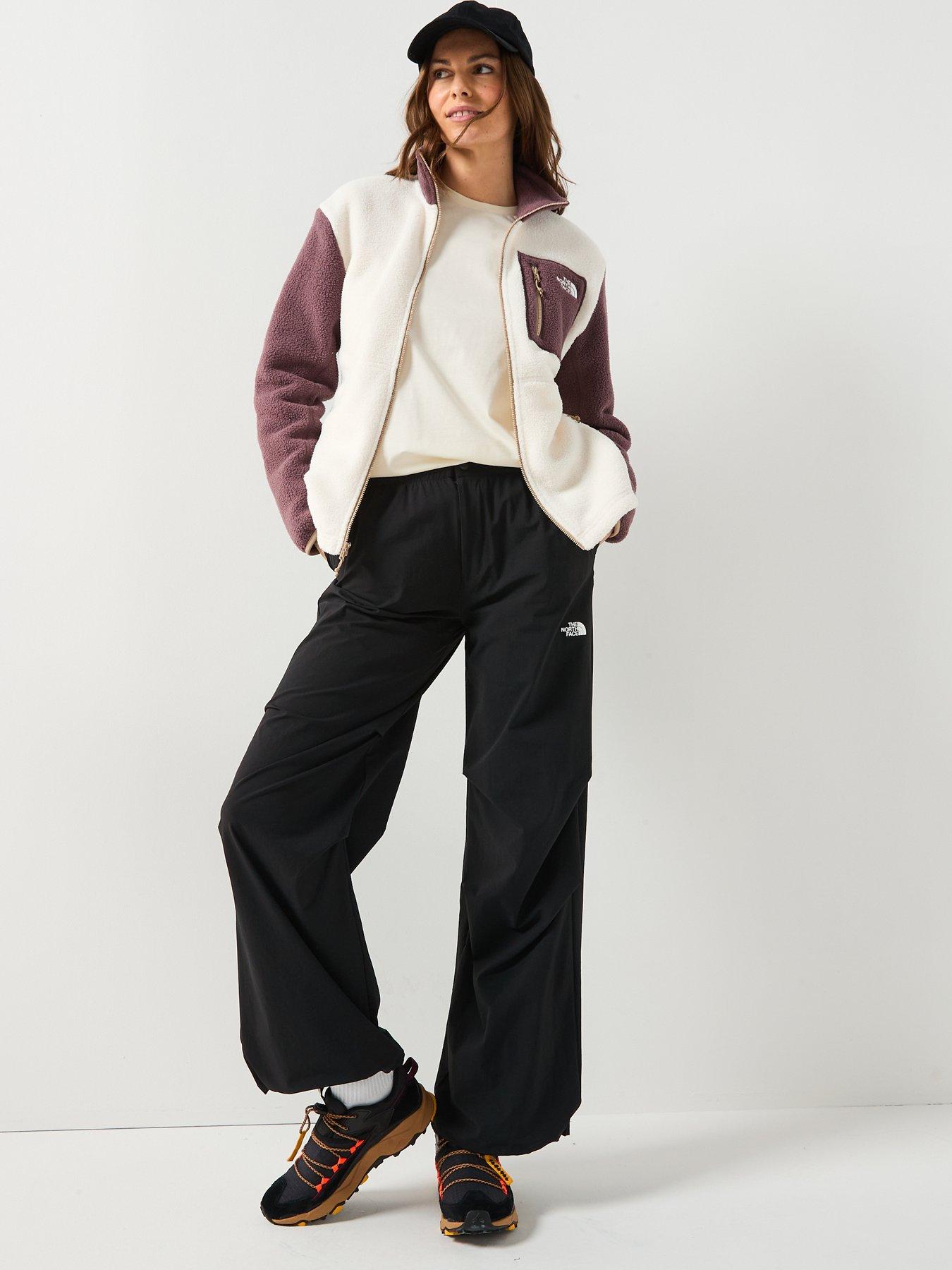 Image 3 of 6 of The North Face Women's Yumiori Full Zip Jacket - White/Purple