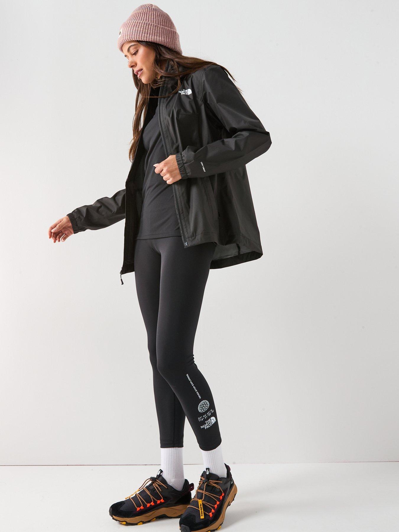 Image 3 of 5 of The North Face Womens Quest Zip In Waterproof&nbsp;Jacket - Black