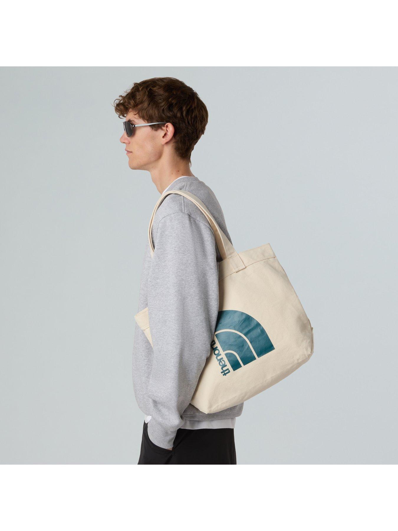 Image 5 of 5 of The North Face Unisex Cotton Tote Bag - Off White
