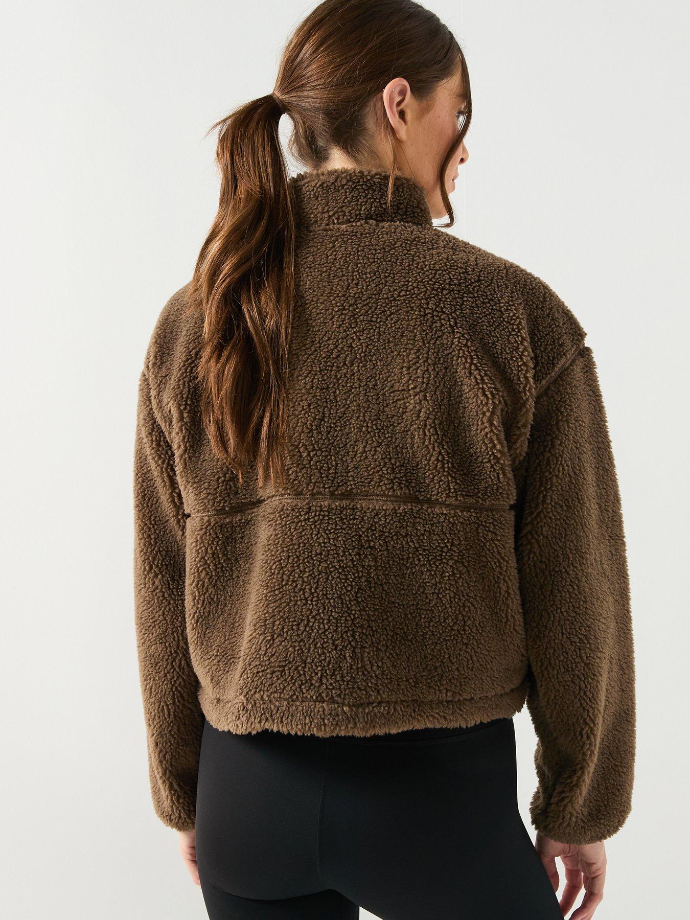  image of the-north-face-womens-extreme-pile-2-pullover--brown