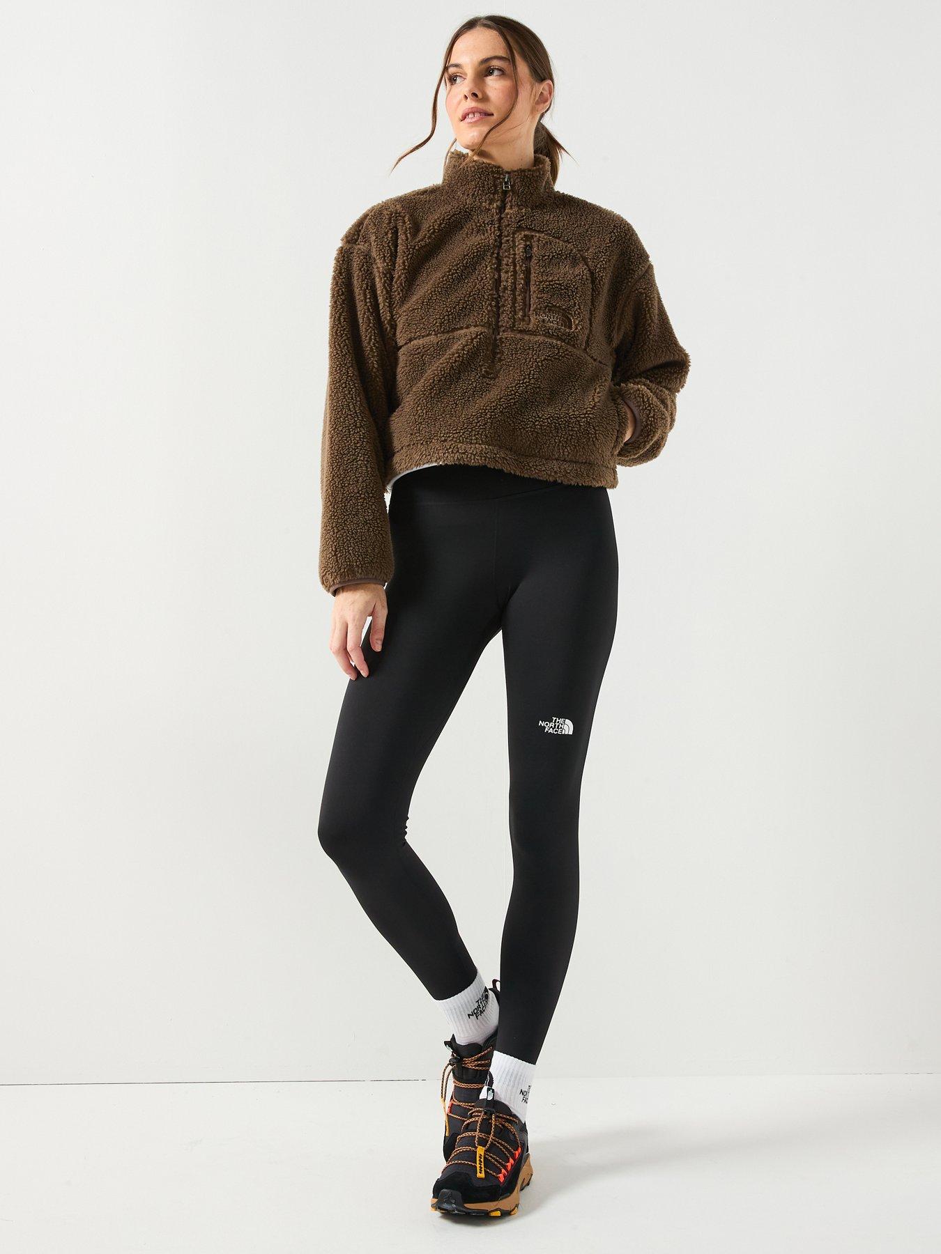  image of the-north-face-womens-extreme-pile-2-pullover--brown