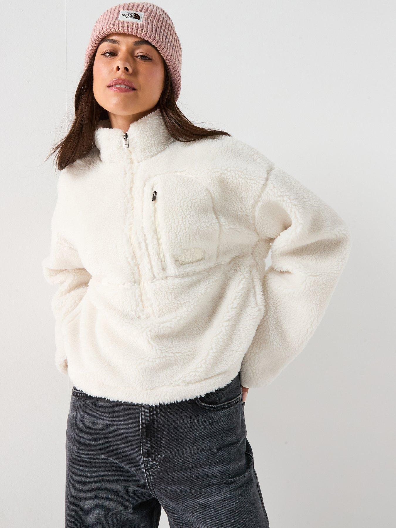 Image 1 of 6 of The North Face Women's Extreme Pile 2 Pullover- White