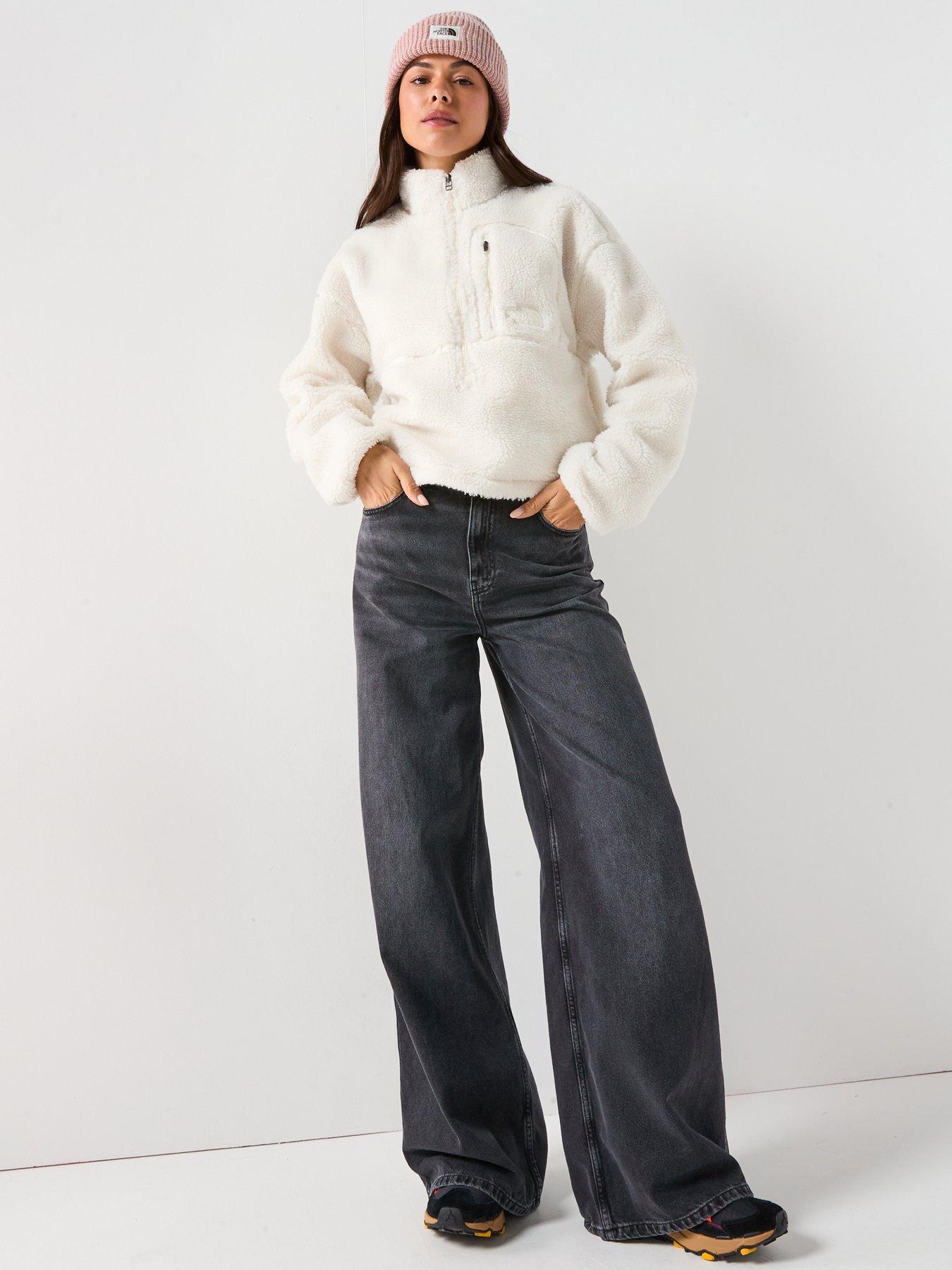 Image 3 of 6 of The North Face Women's Extreme Pile 2 Pullover- White