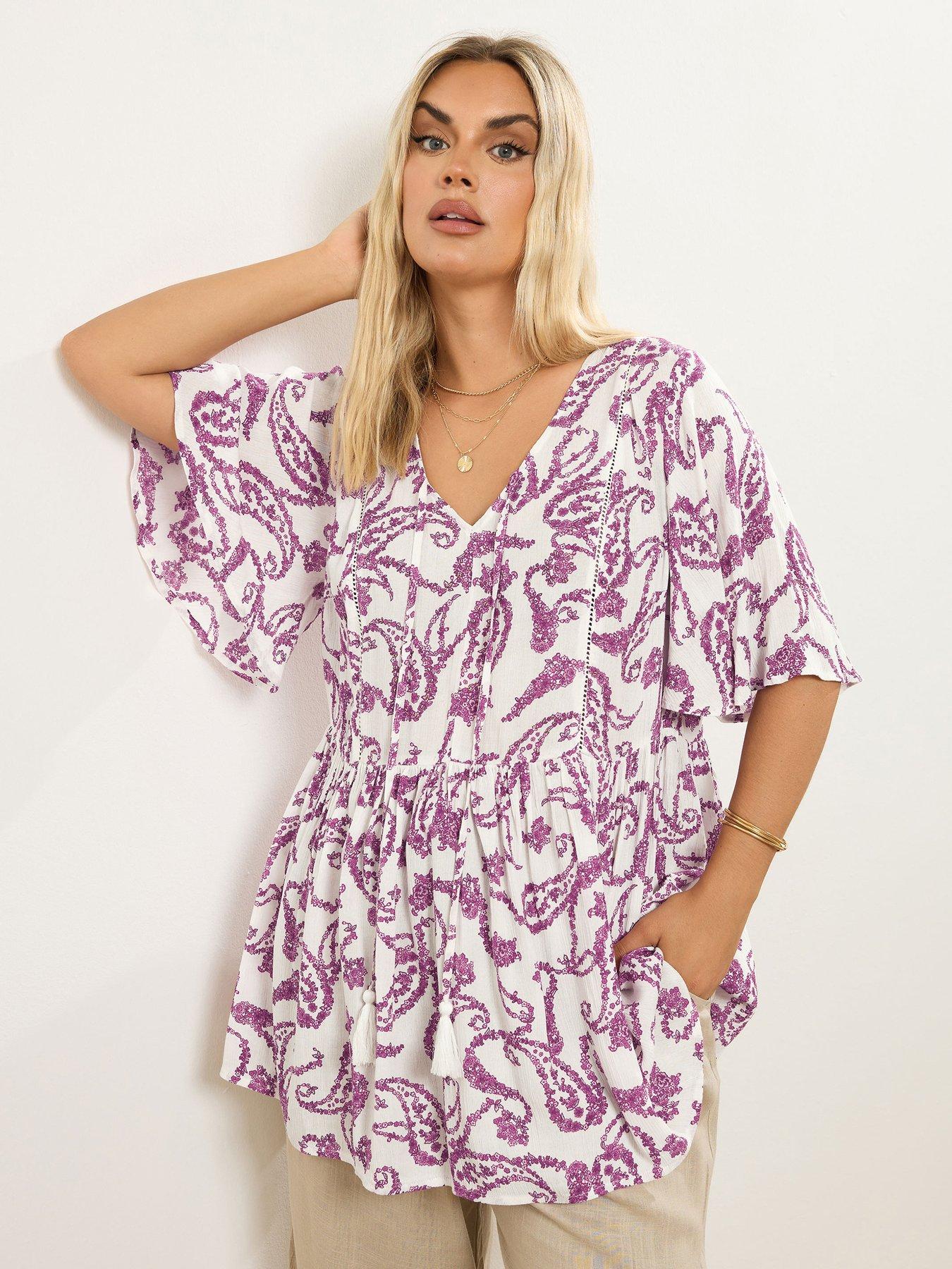 yours-curve-angel-sleeve-gypsy-top-white