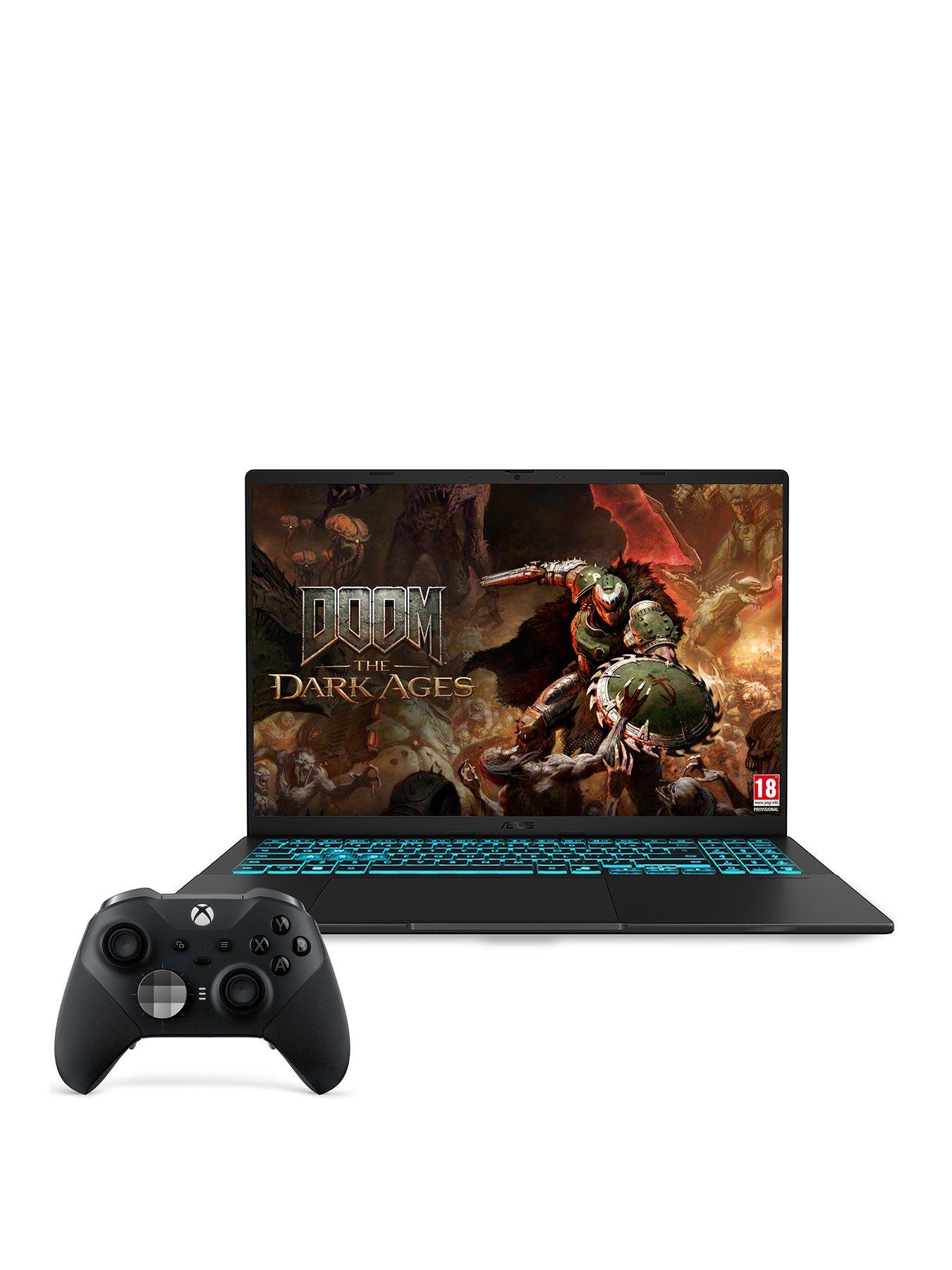  image of asus-v16-gaming-laptop-16in-wuxga-144hz-intel-core-i5-rtx-4050-16gb-ram-512gb-ssd-xbox-elite-controller-black