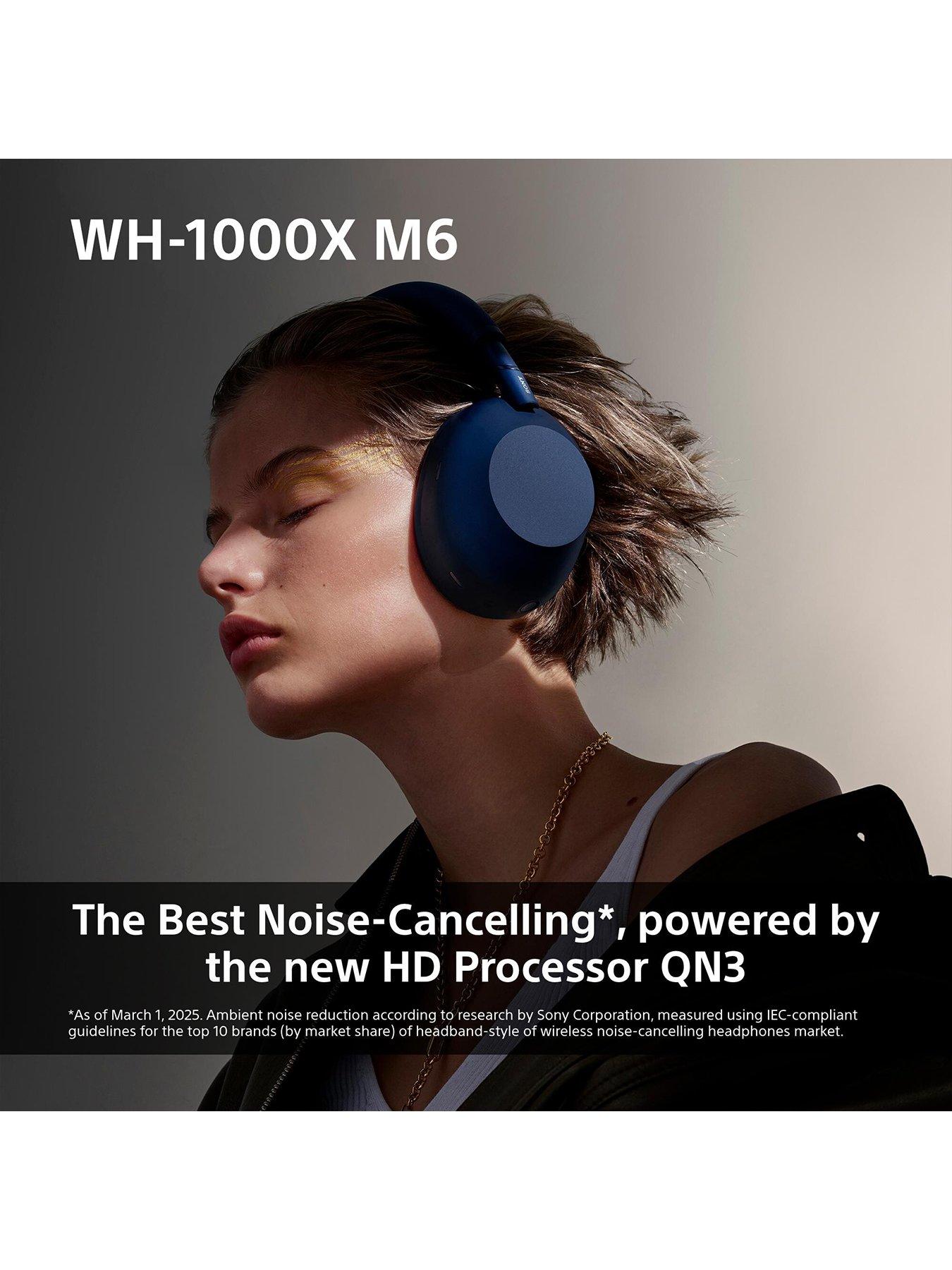 Image 3 of 8 of Sony WH-1000XM6 Noise-Cancelling Over-Ear Headphones