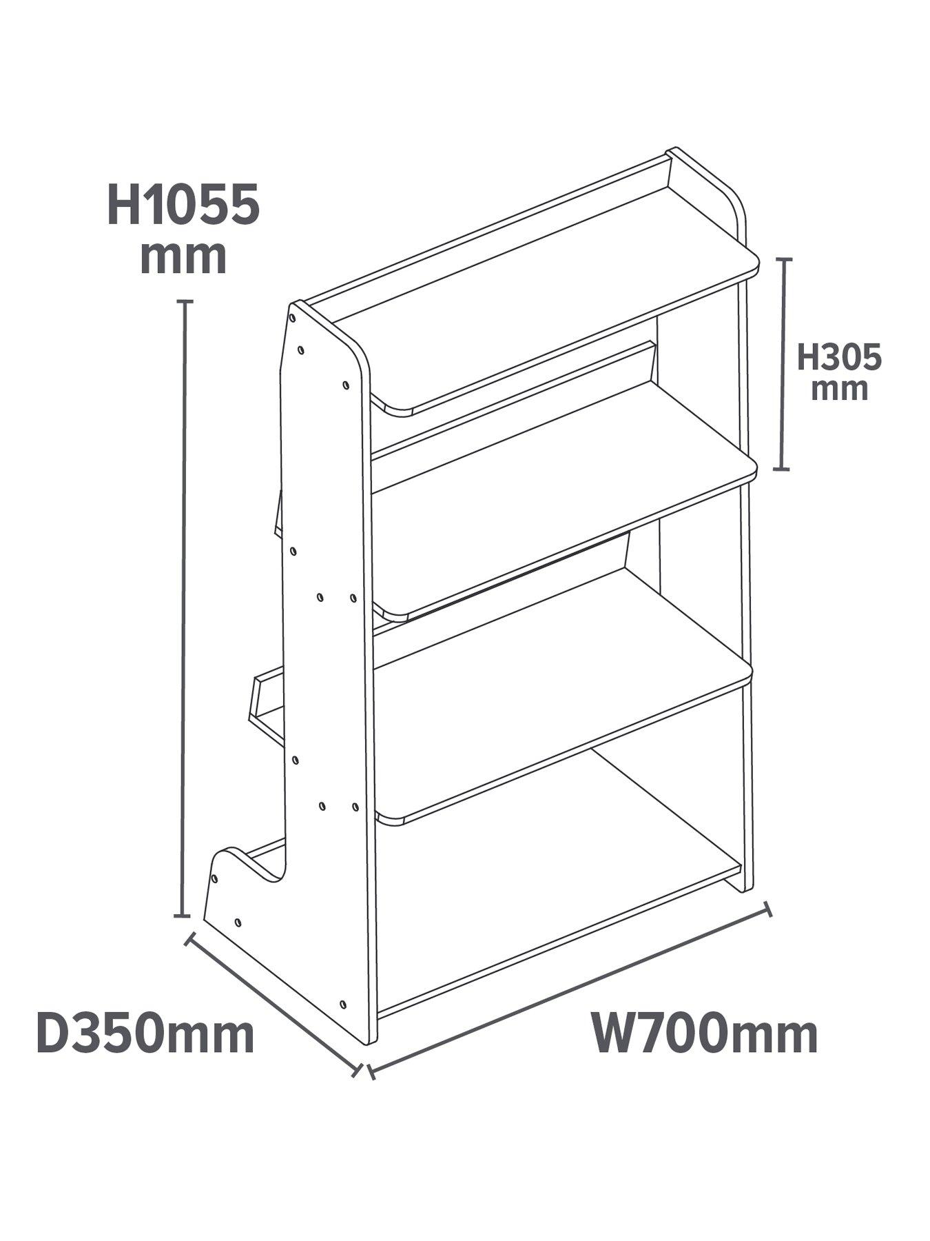 Image 7 of 7 of Liberty House Kids Tiered Bookcase
