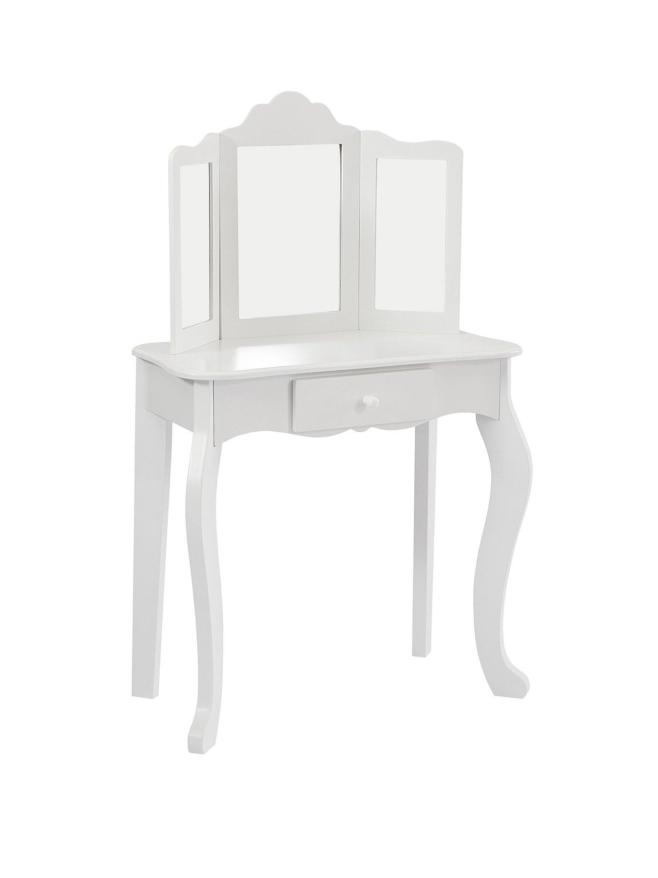 Image 3 of 7 of Liberty House White Vanity Table And Stool
