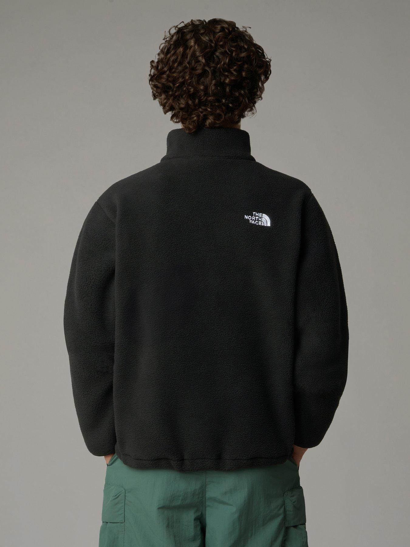 Image 2 of 3 of The North Face Men's Fleeski 1/4 Zip Pull Over Fleece Top - Black