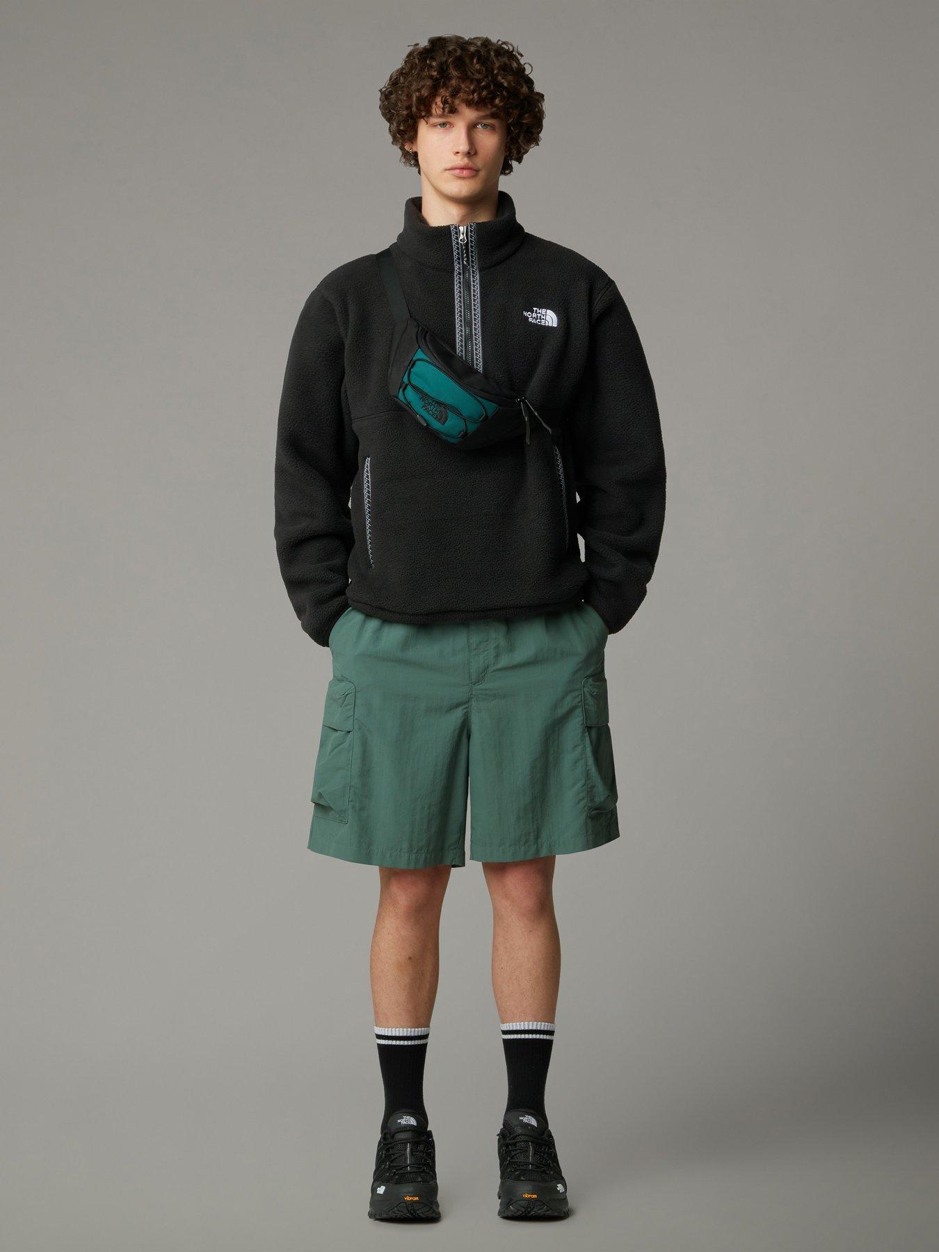 Image 3 of 3 of The North Face Men's Fleeski 1/4 Zip Pull Over Fleece Top - Black