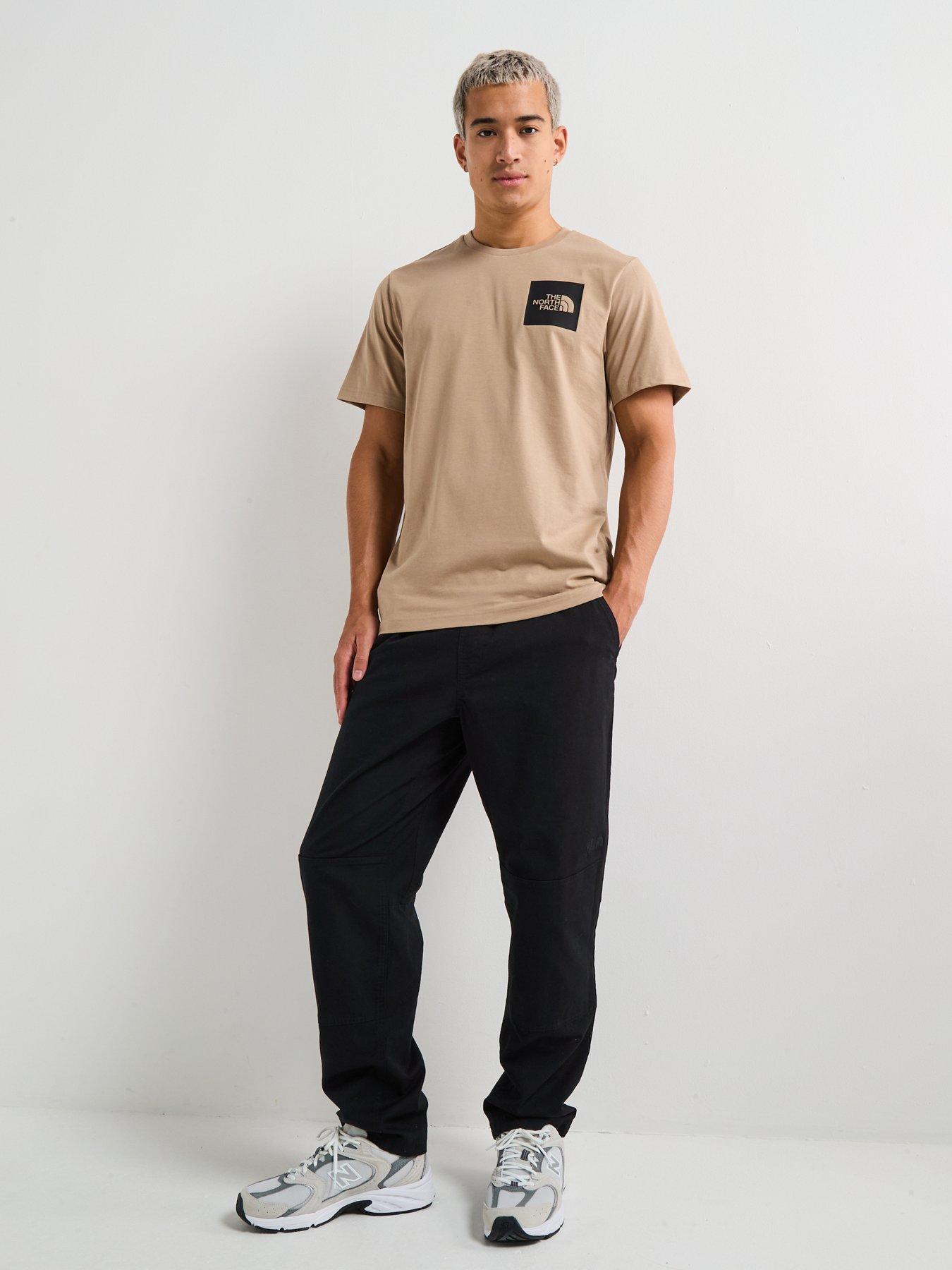 Image 3 of 6 of The North Face Mens S/s Fine T-shirt - Beige