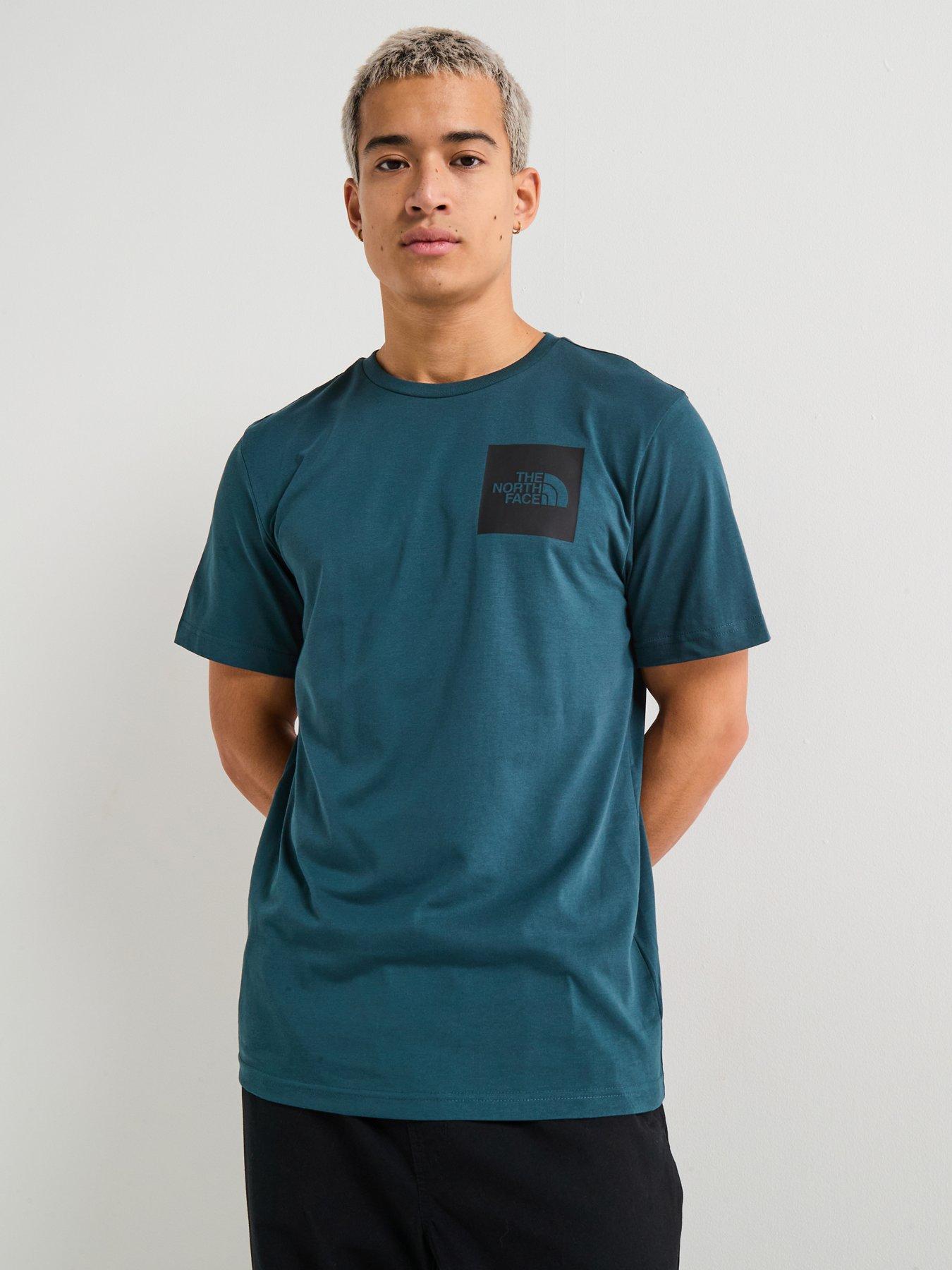 undefined Men's Short Sleeve Fine T-Shirt - Blue