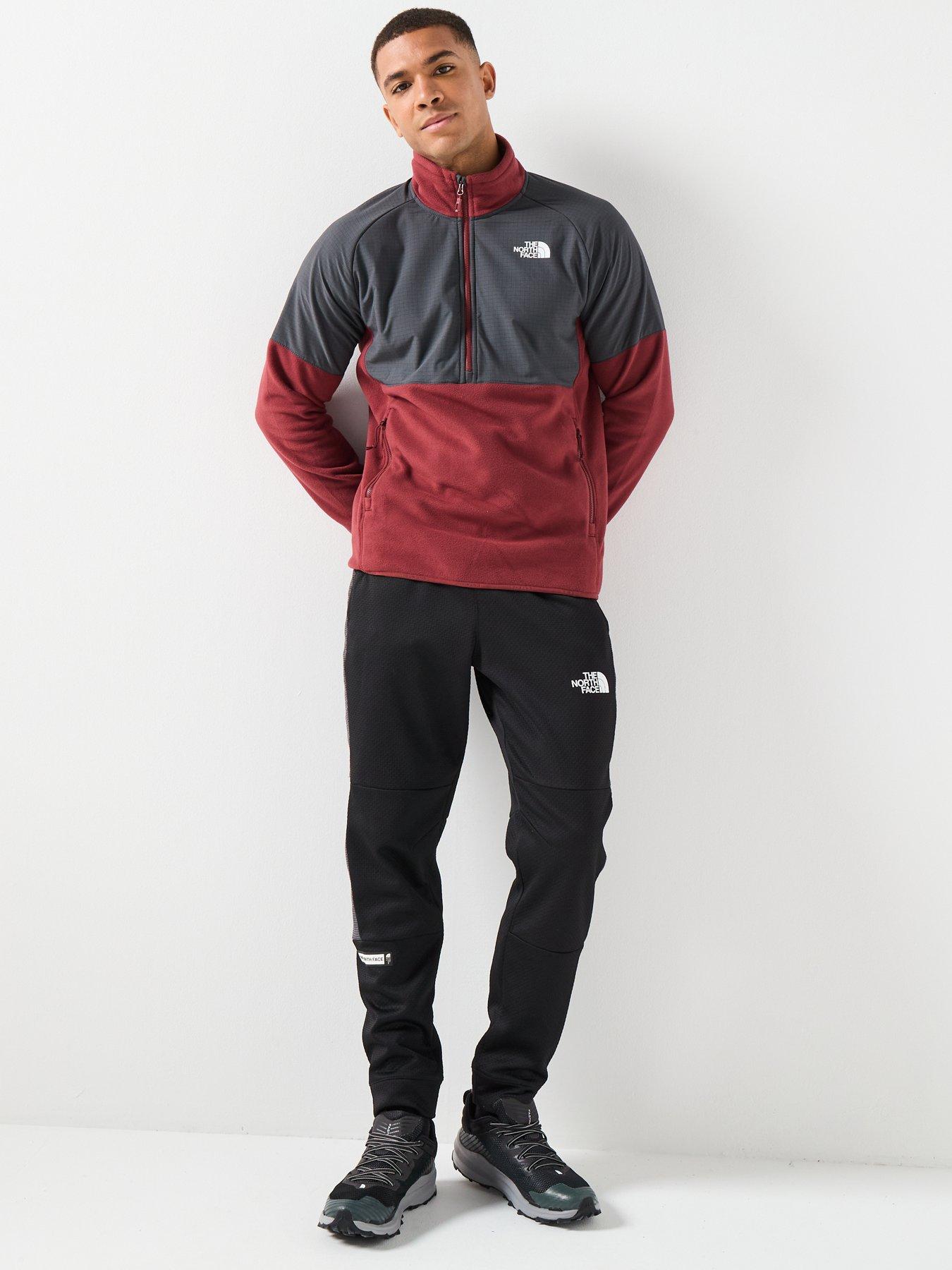 Image 3 of 6 of The North Face Mens Glacier Heavyweight 1/2 Zip - Brown