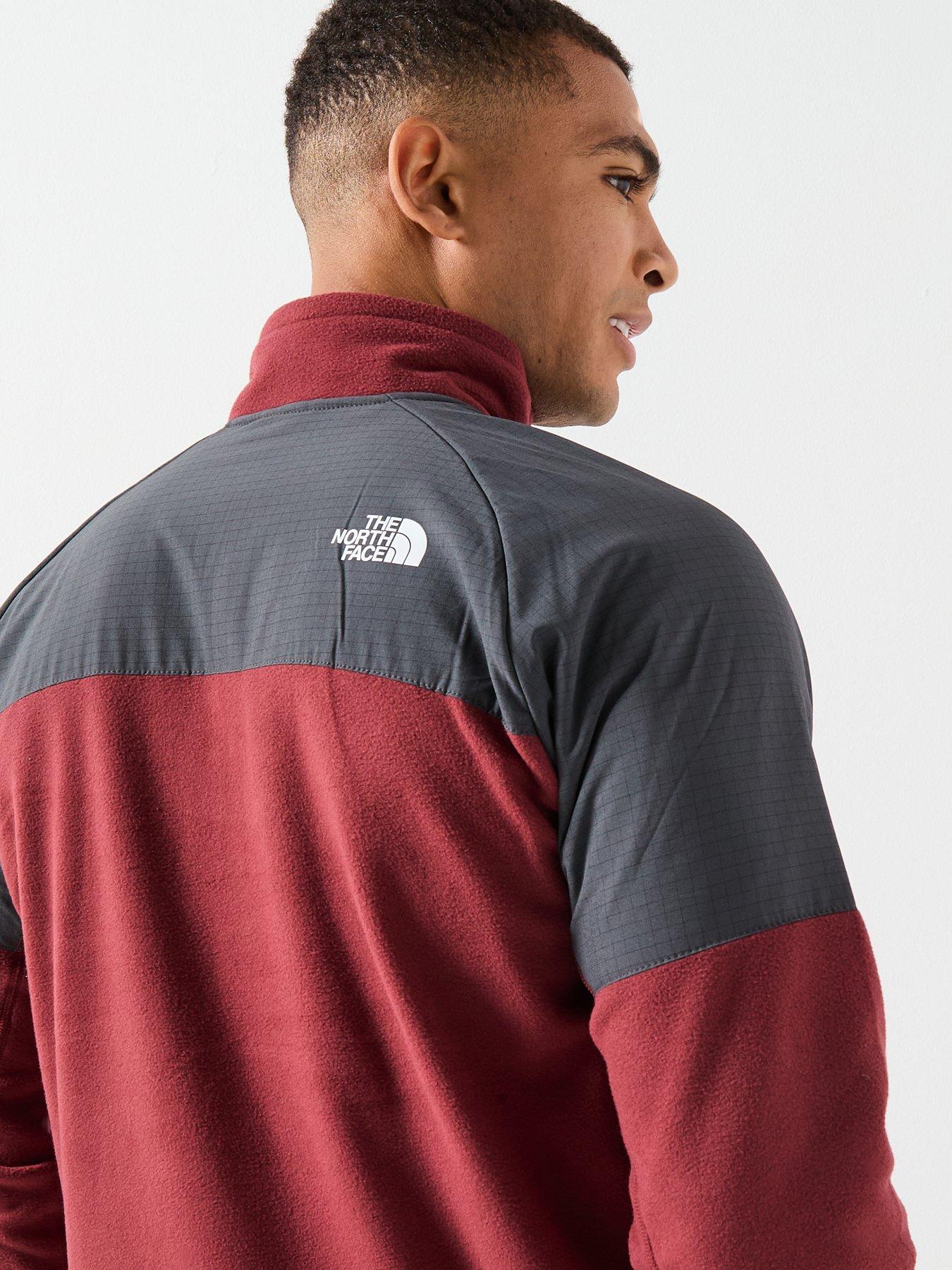 Image 5 of 6 of The North Face Mens Glacier Heavyweight 1/2 Zip - Brown