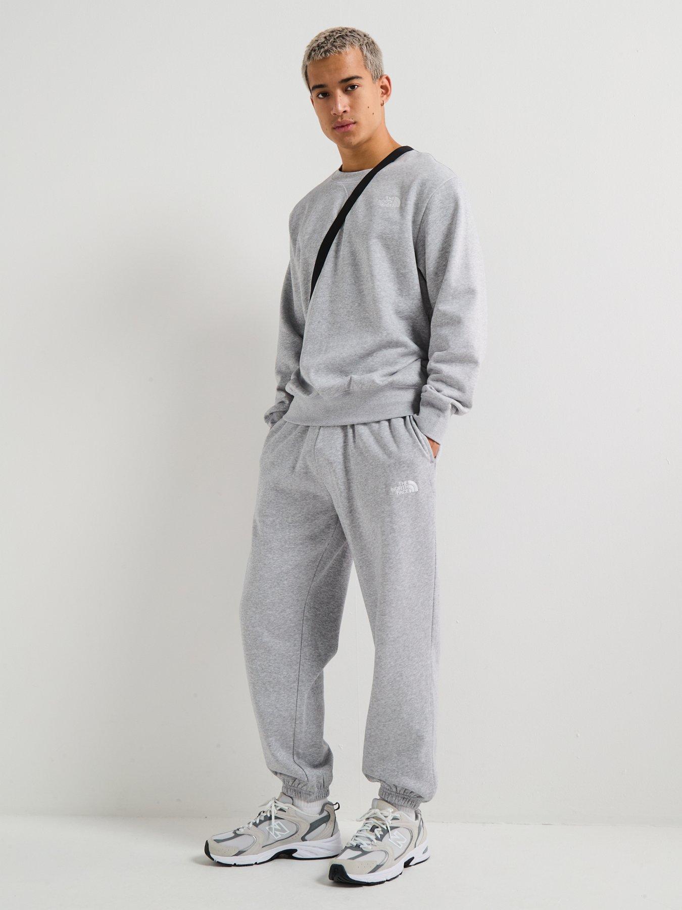 Image 3 of 6 of The North Face Men's Essential Relaxed Straight Joggers - Light Grey