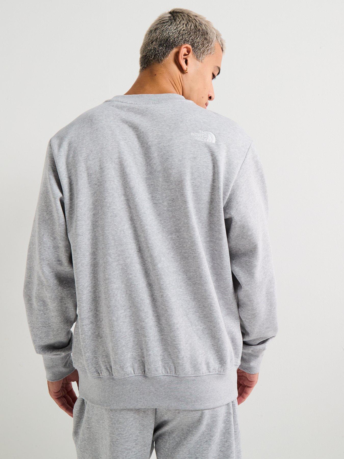 Image 2 of 6 of The North Face Men's Essential Relaxed Crew - Light Grey