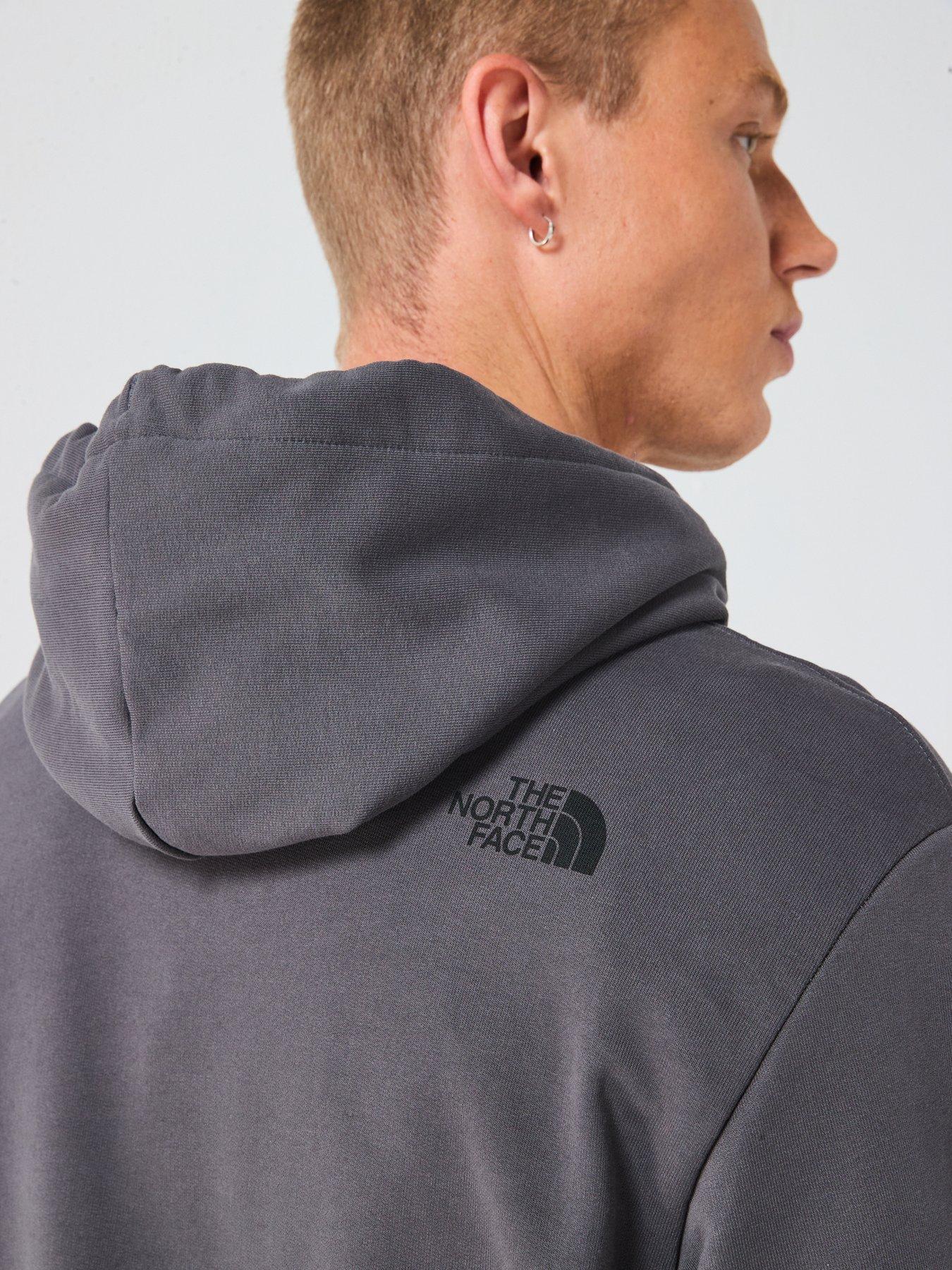 Image 5 of 6 of The North Face Unisex Flower Dome Relaxed Hoodie - Grey