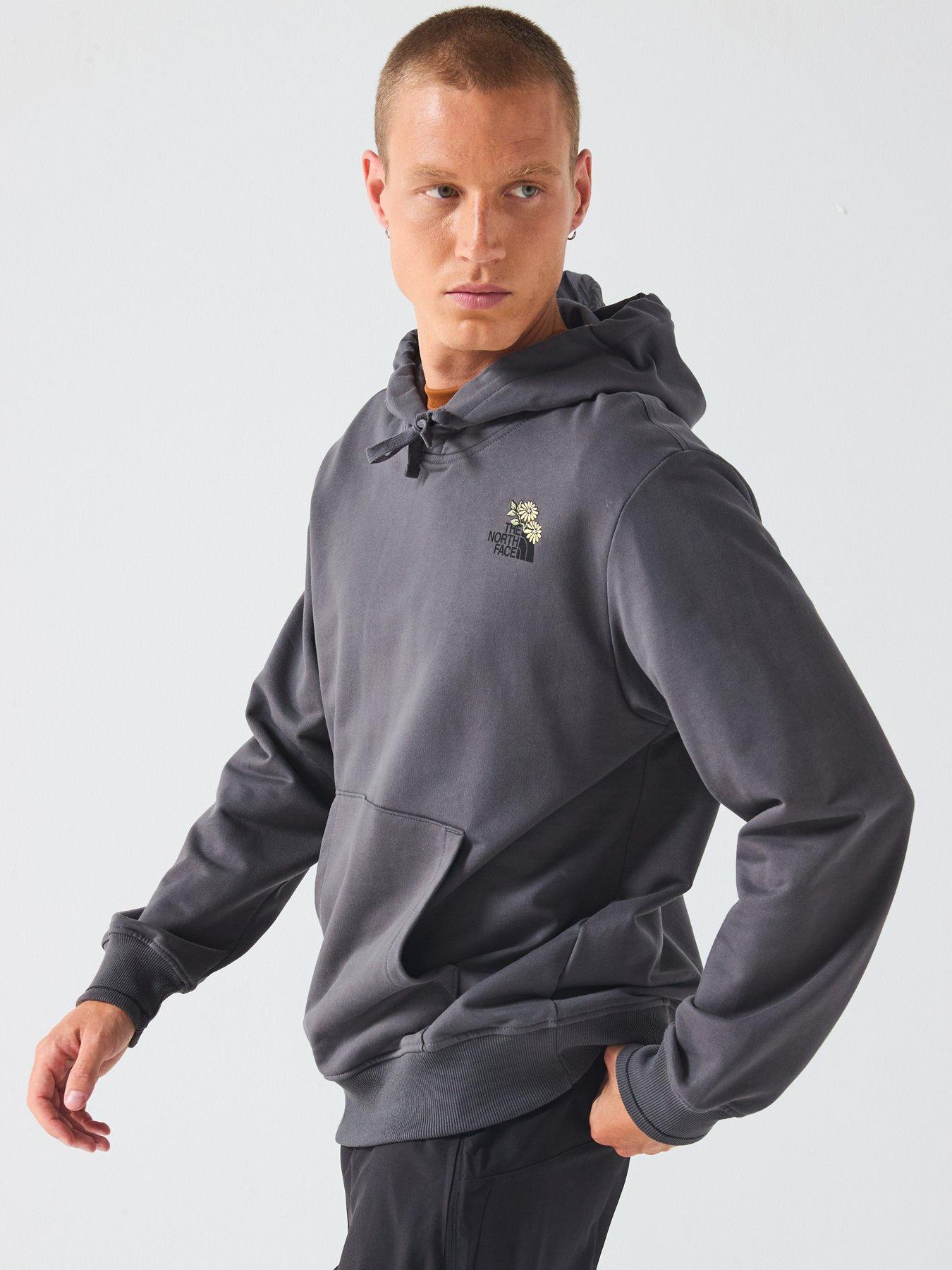 Image 6 of 6 of The North Face Unisex Flower Dome Relaxed Hoodie - Grey