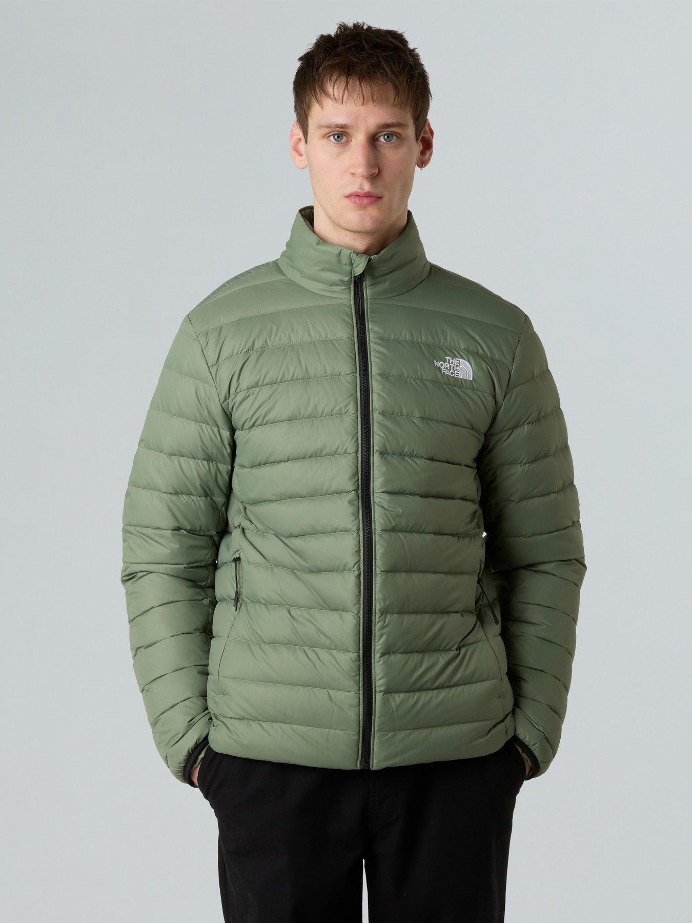 Image 1 of 6 of The North Face Mens Classic Down Jacket - Green