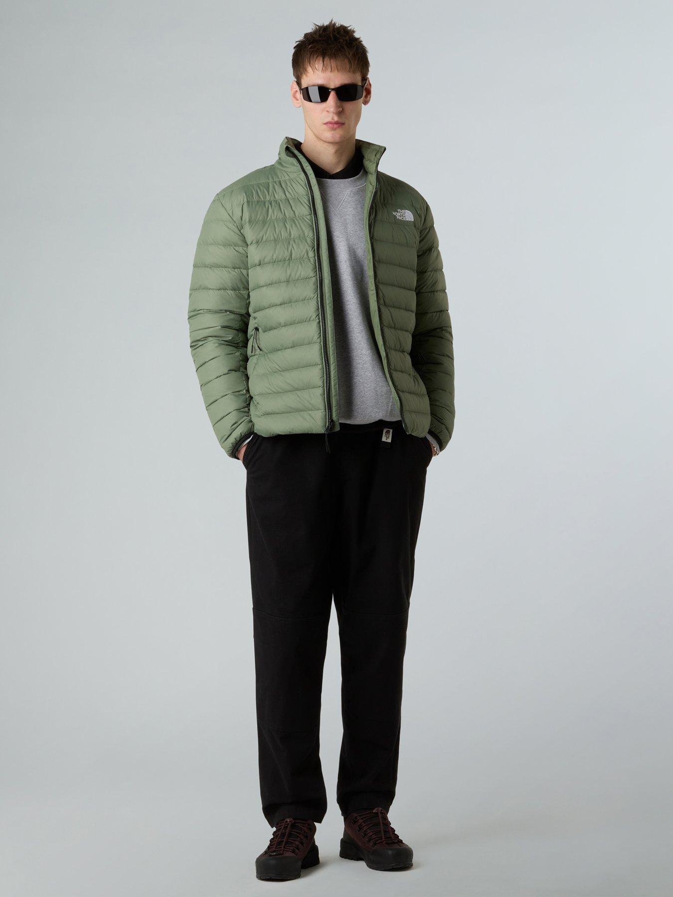 Image 3 of 6 of The North Face Mens Classic Down Jacket - Green