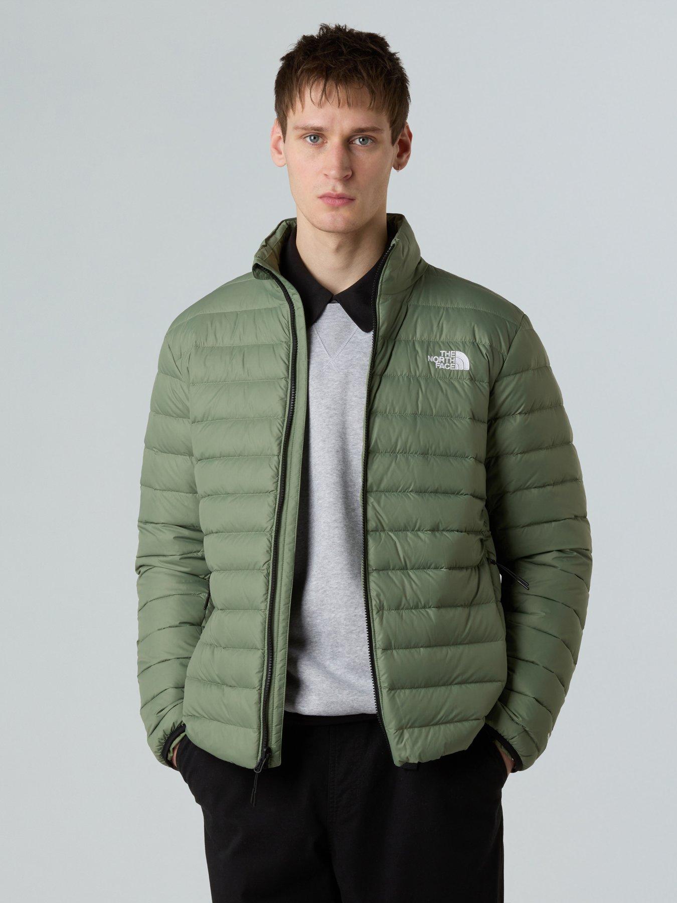 Image 4 of 6 of The North Face Mens Classic Down Jacket - Green