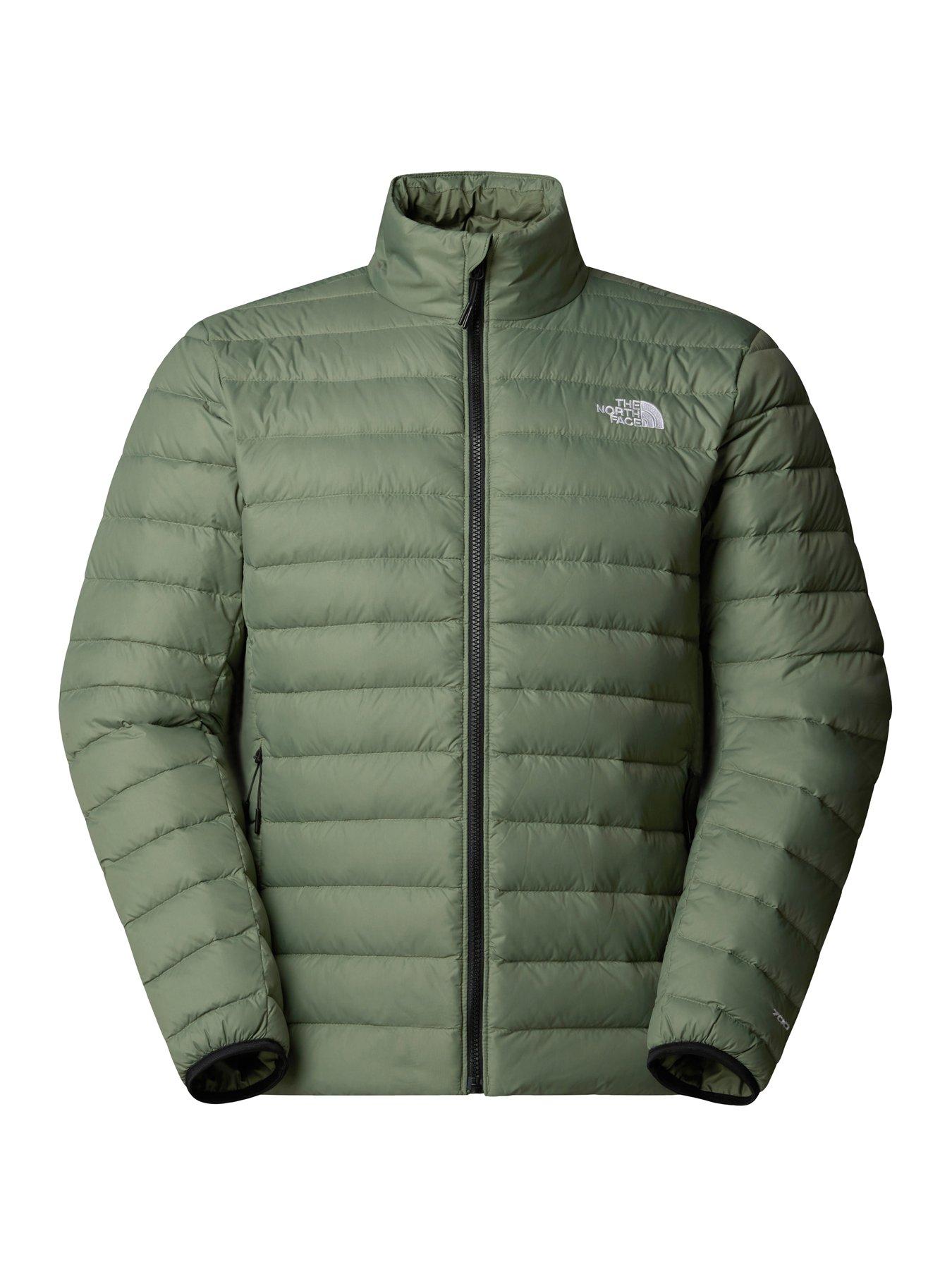 Image 5 of 6 of The North Face Mens Classic Down Jacket - Green
